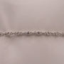 14KWG Diamond Chain Link Bracelet