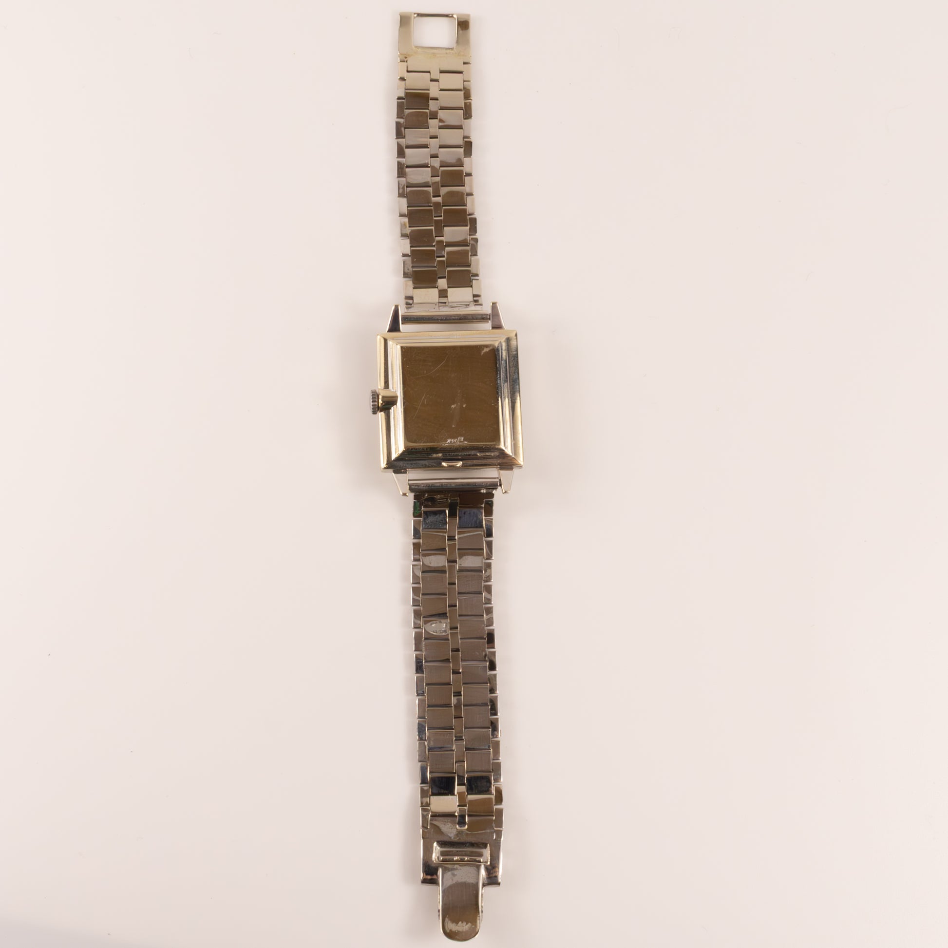 14KWG Vintage Hamilton 1960s Diamond Dial Manual Watch