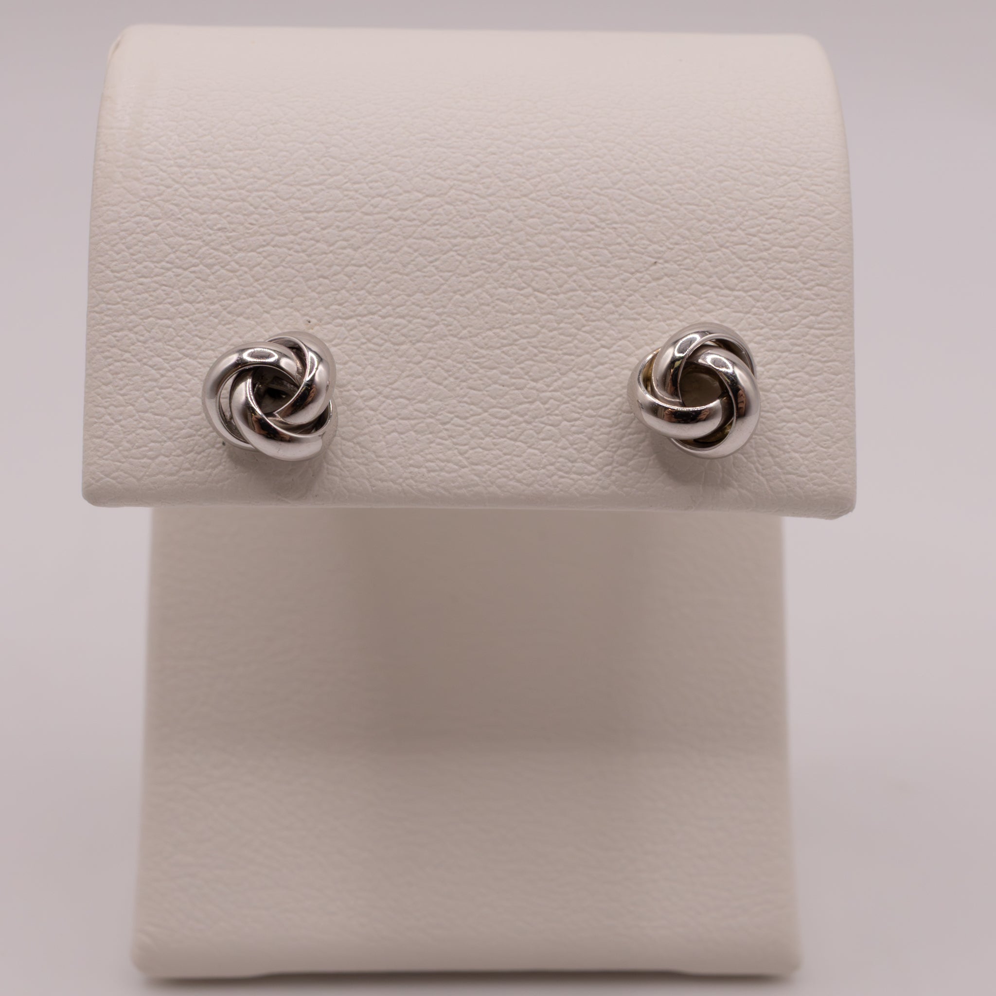 14KWG Love Knot Stud Earrings