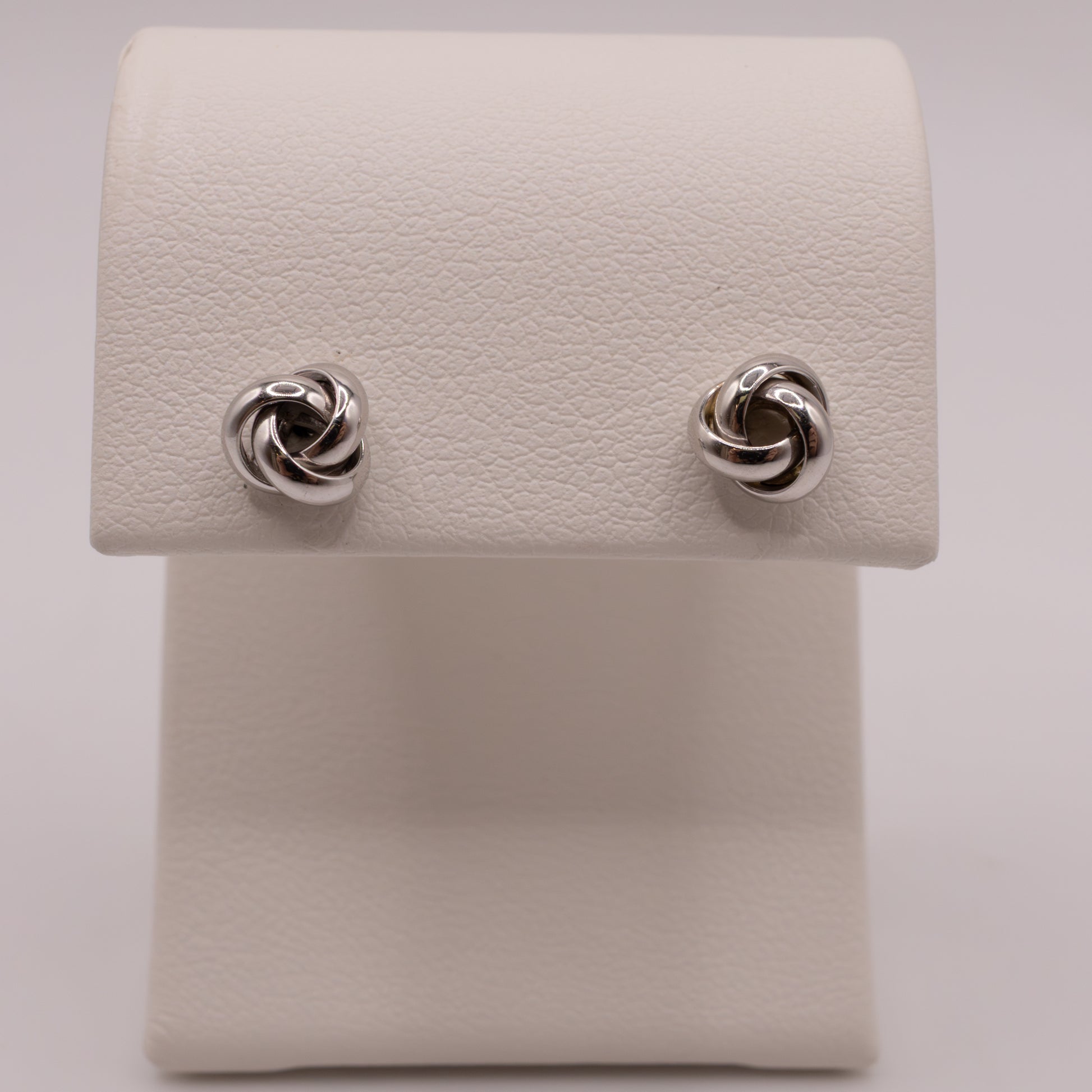 14KWG Love Knot Stud Earrings