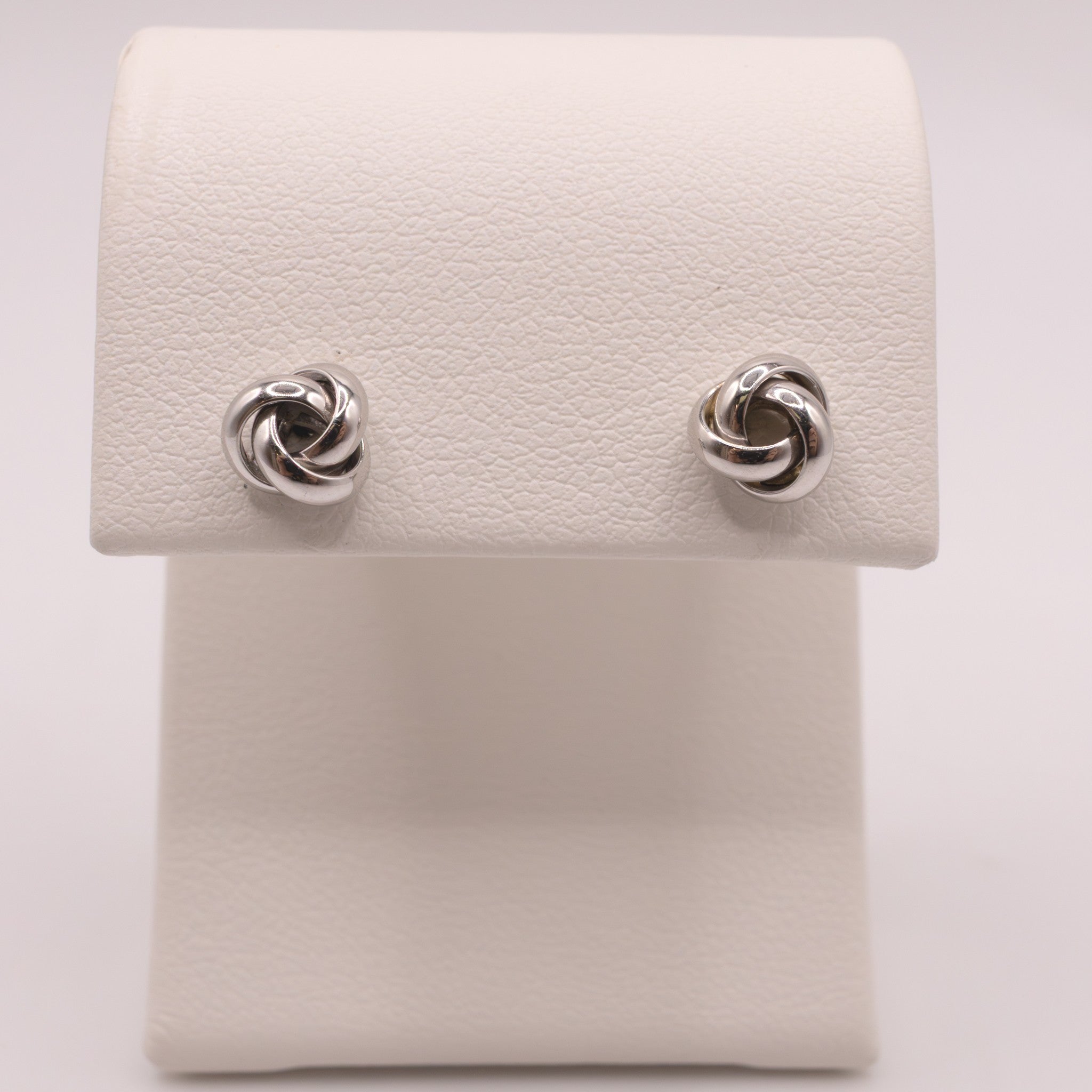 14KWG Love Knot Stud Earrings