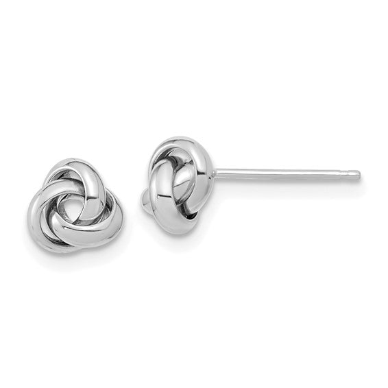 14KWG Love Knot Stud Earrings