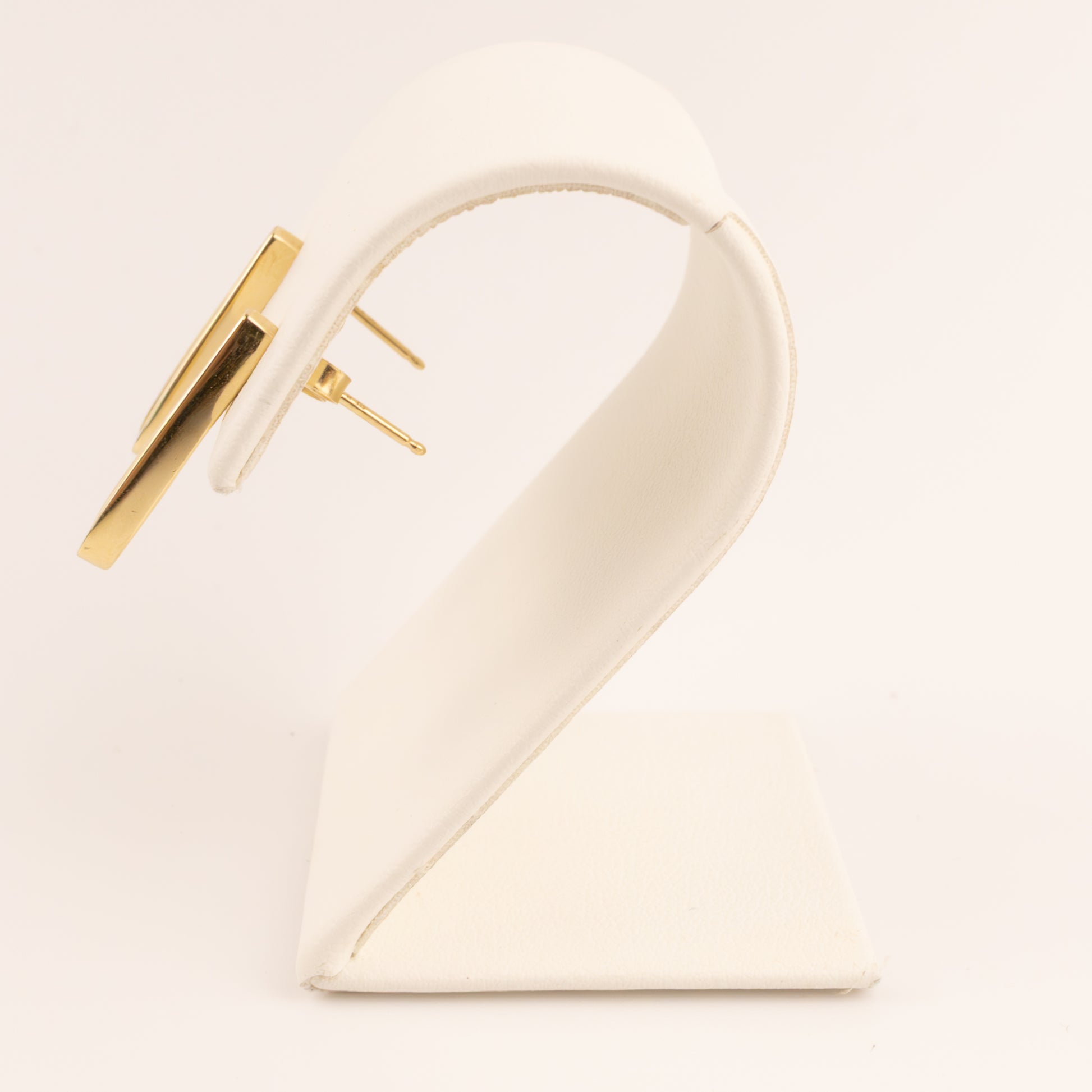 14KYG Diamond 0.25cttw Triangular Drop Earrings