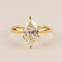 14KYG Marquise Diamond 2.25ct Solitaire Engagement Ring
