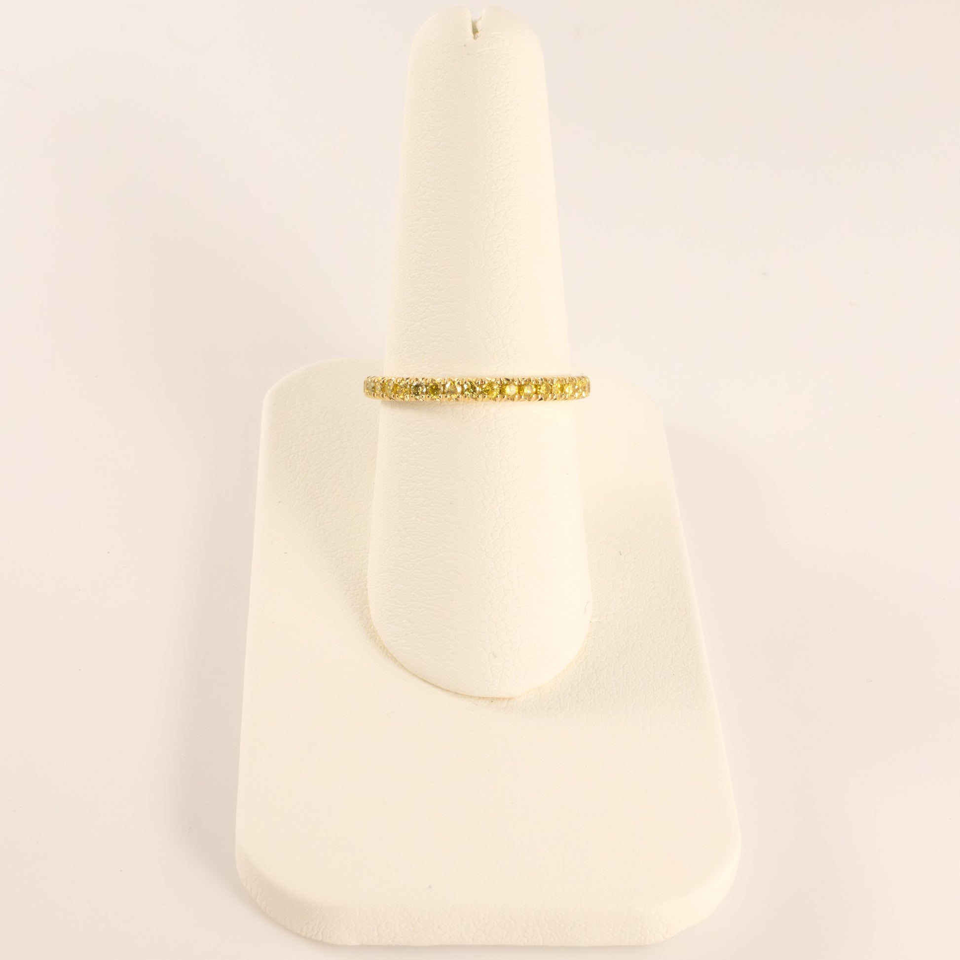 14KYG Yellow Diamond Band