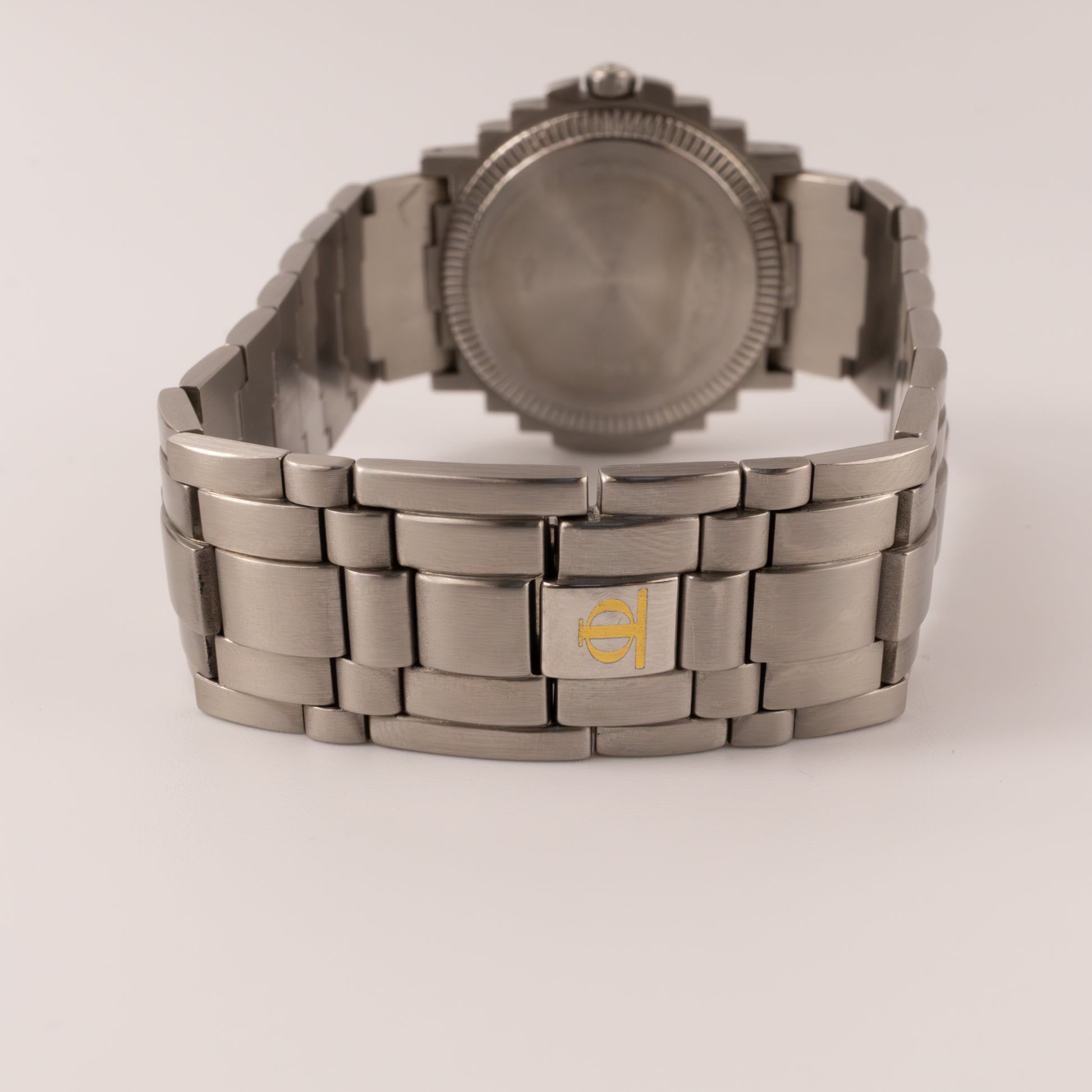 Baume & Mercier Shogun Vintage 1990s Stainless Steel and 18KYG Watch