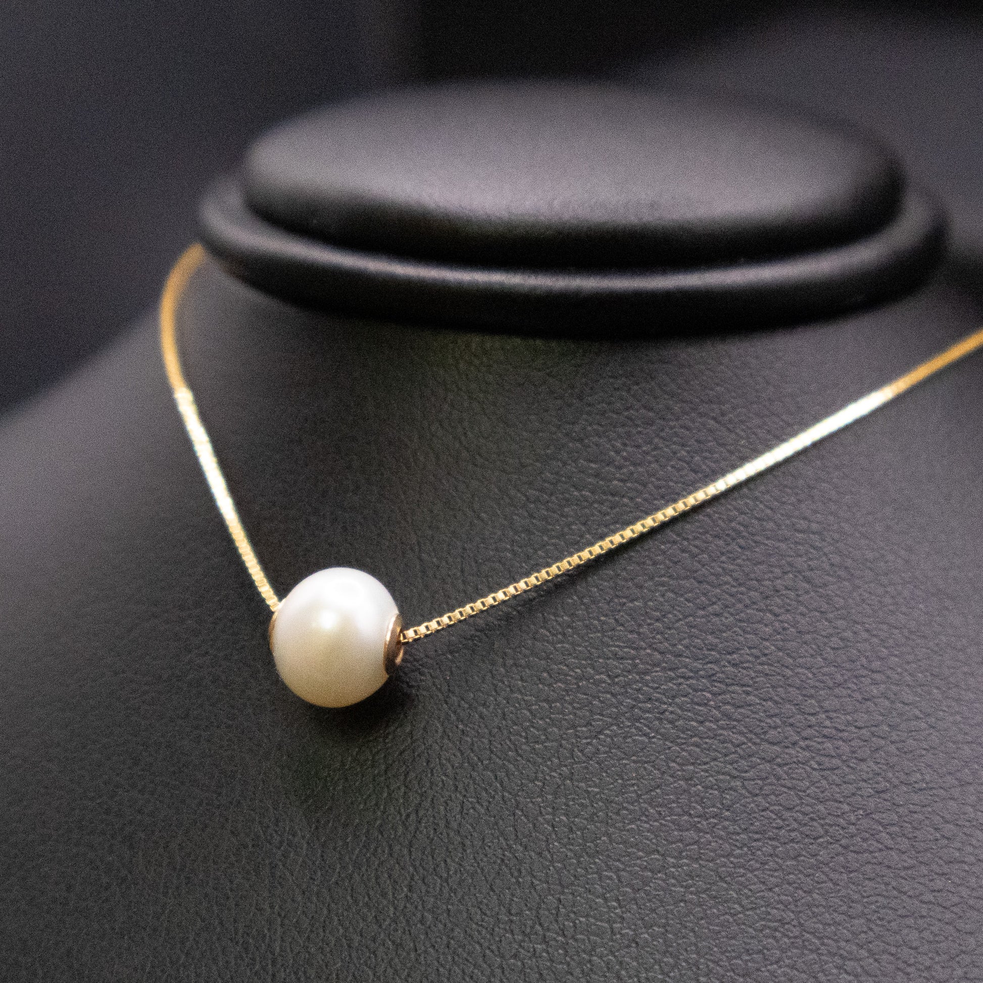 14KYG Freshwater Pearl 7-8mm Necklace