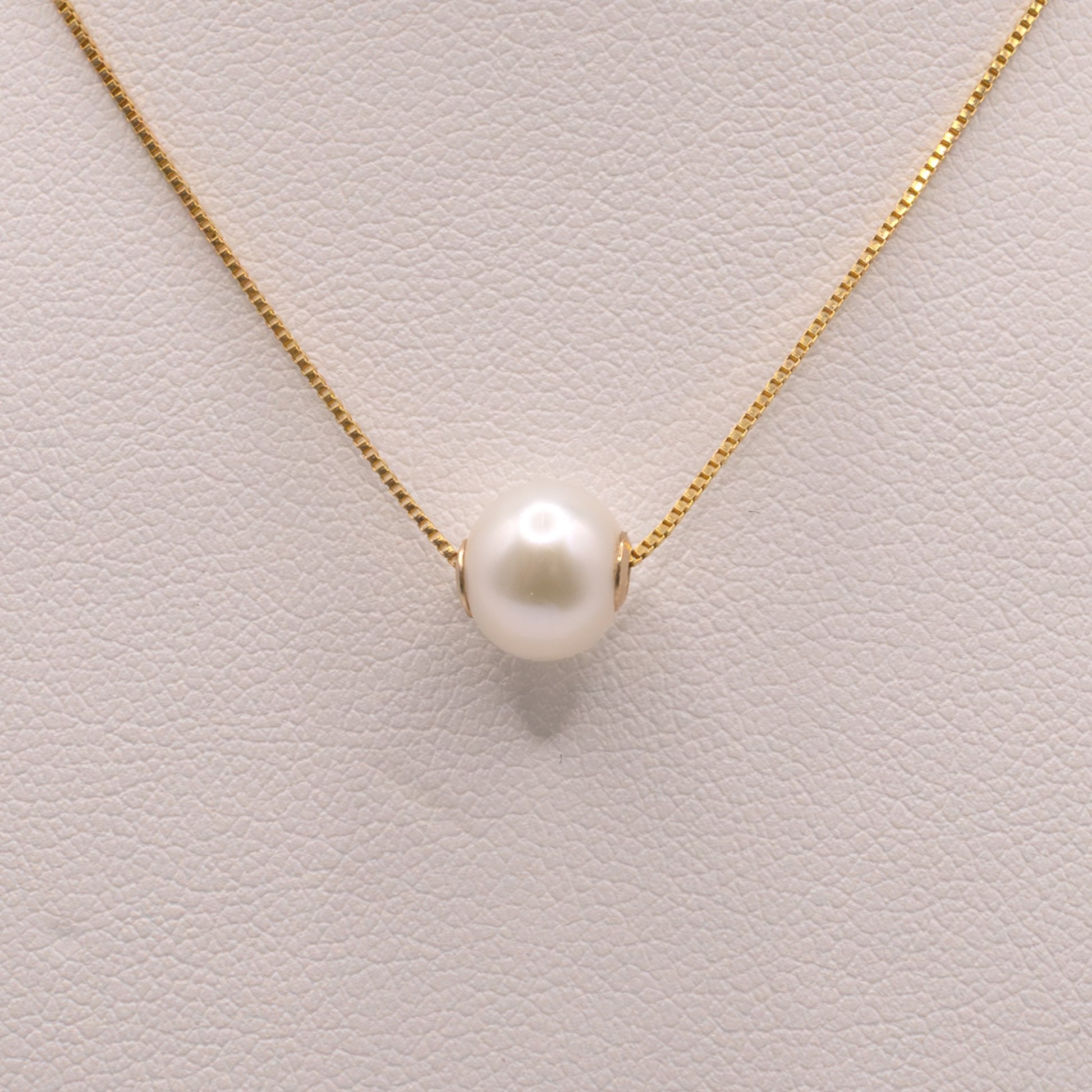 14KYG Freshwater Pearl 7-8mm Necklace