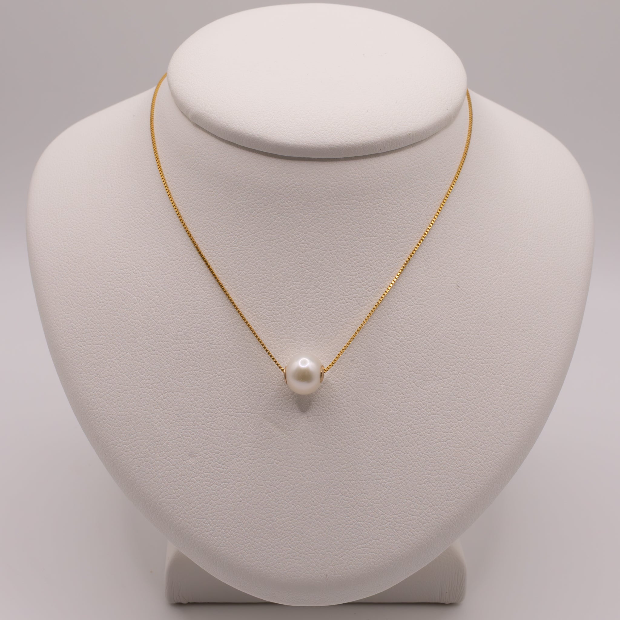 14KYG Freshwater Pearl 7-8mm Necklace