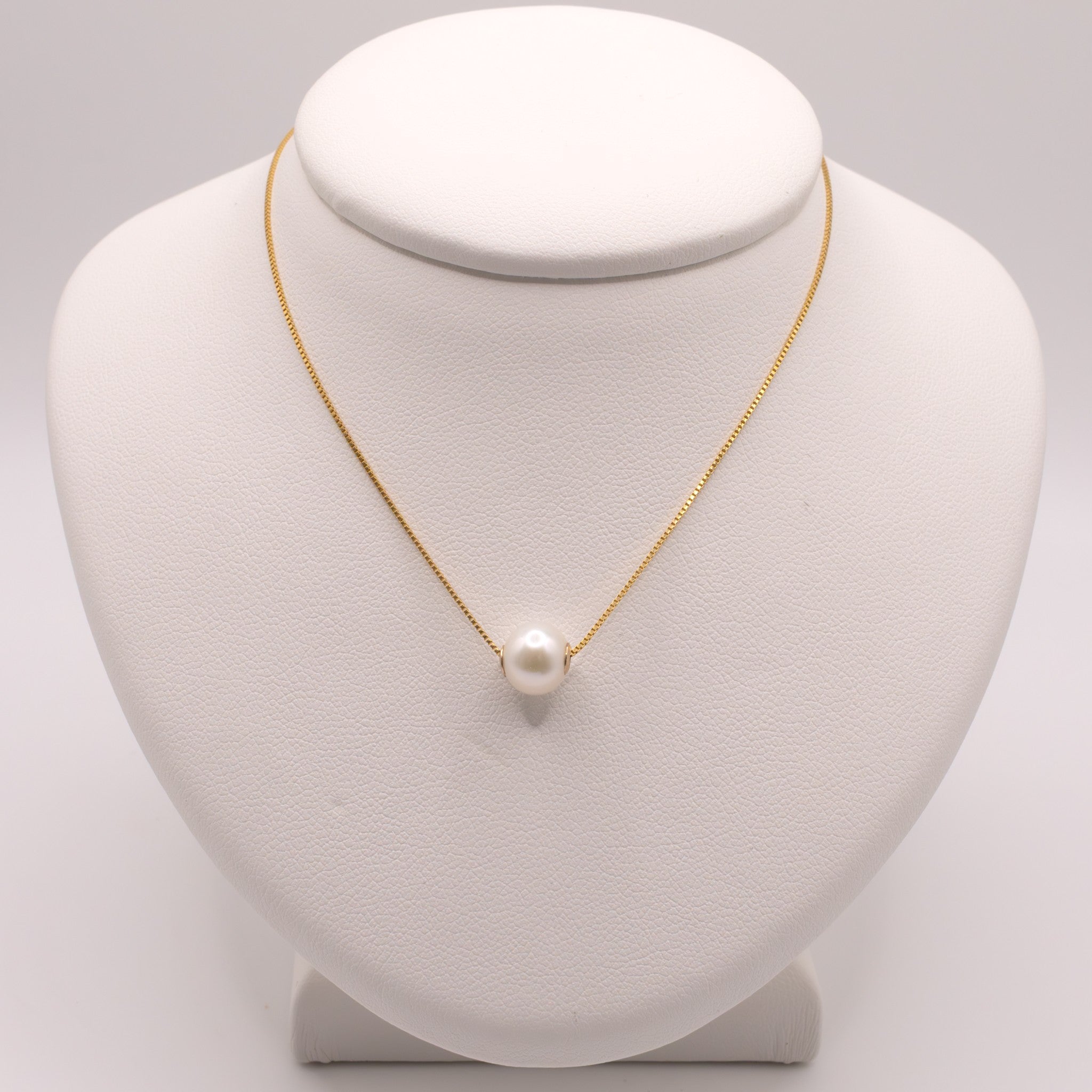 14KYG Freshwater Pearl 7-8mm Necklace