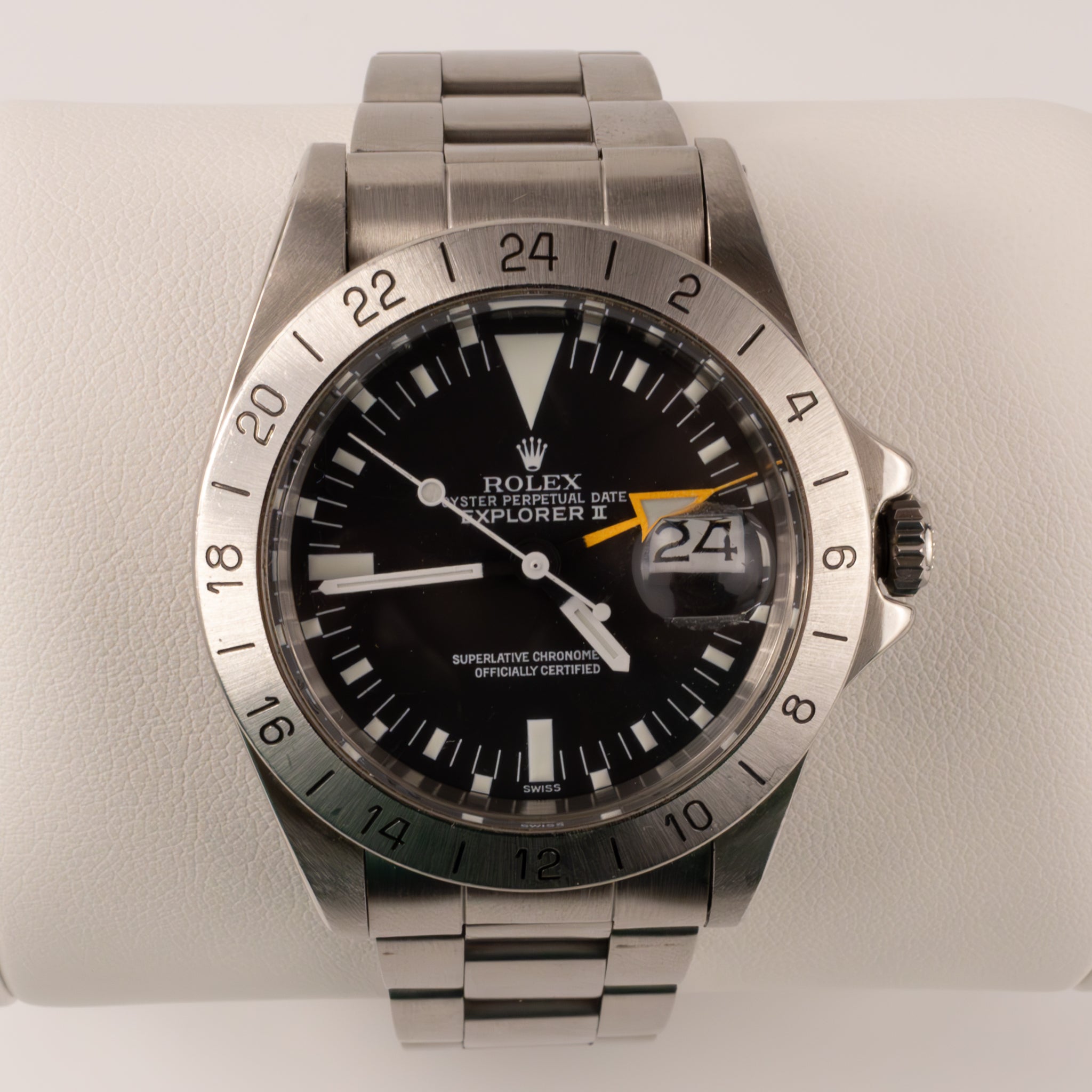 Rolex Vintage 1976 Explorer II Stainless Steel Watch