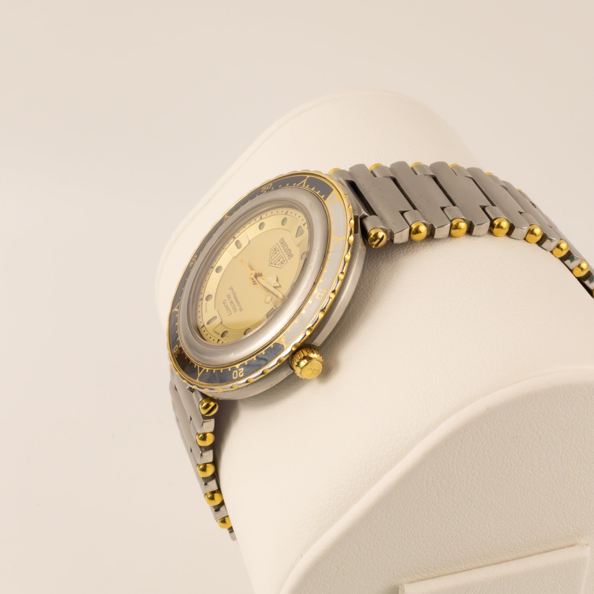 Tag Heuer Vintage Executive Professional Stainless Steel Watch