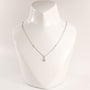 14KWG Diamond on Diamond by the Yard Necklace