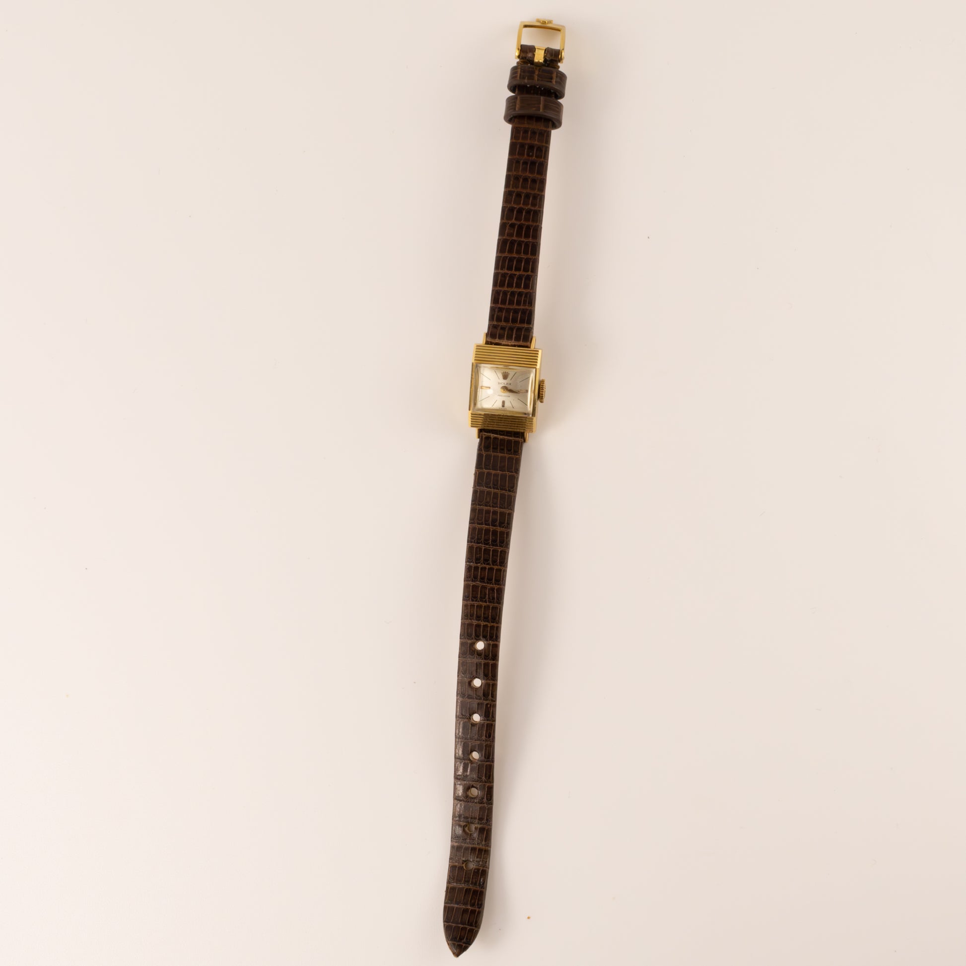 Rolex Vintage 1965 Prercision 18KYG Watch