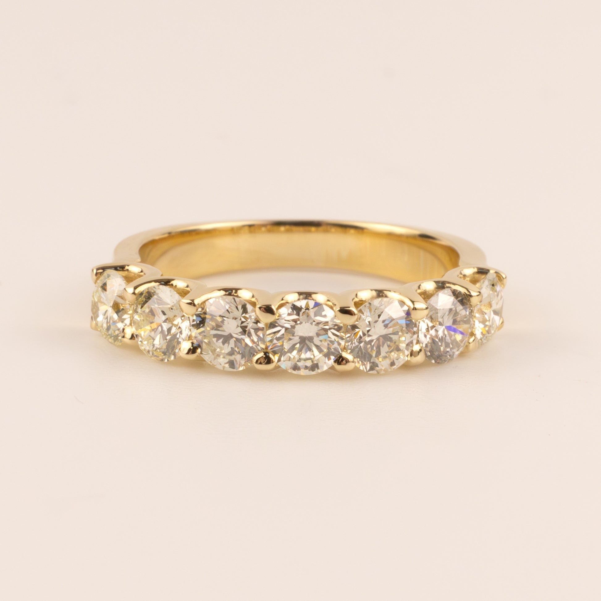 14KYG Diamond 1.65cttw Anniversary Band