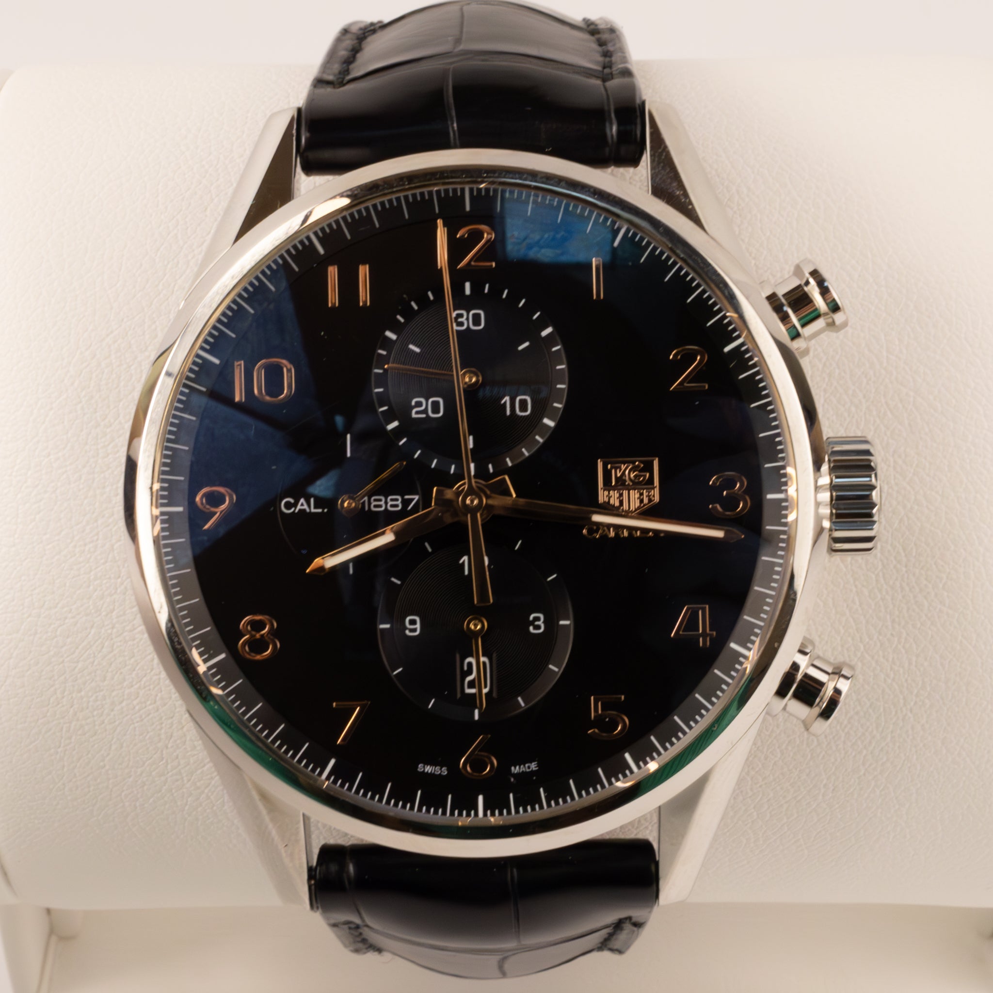 Tag Heuer Carrera Calibre Chronograph Stainless Steel Watch