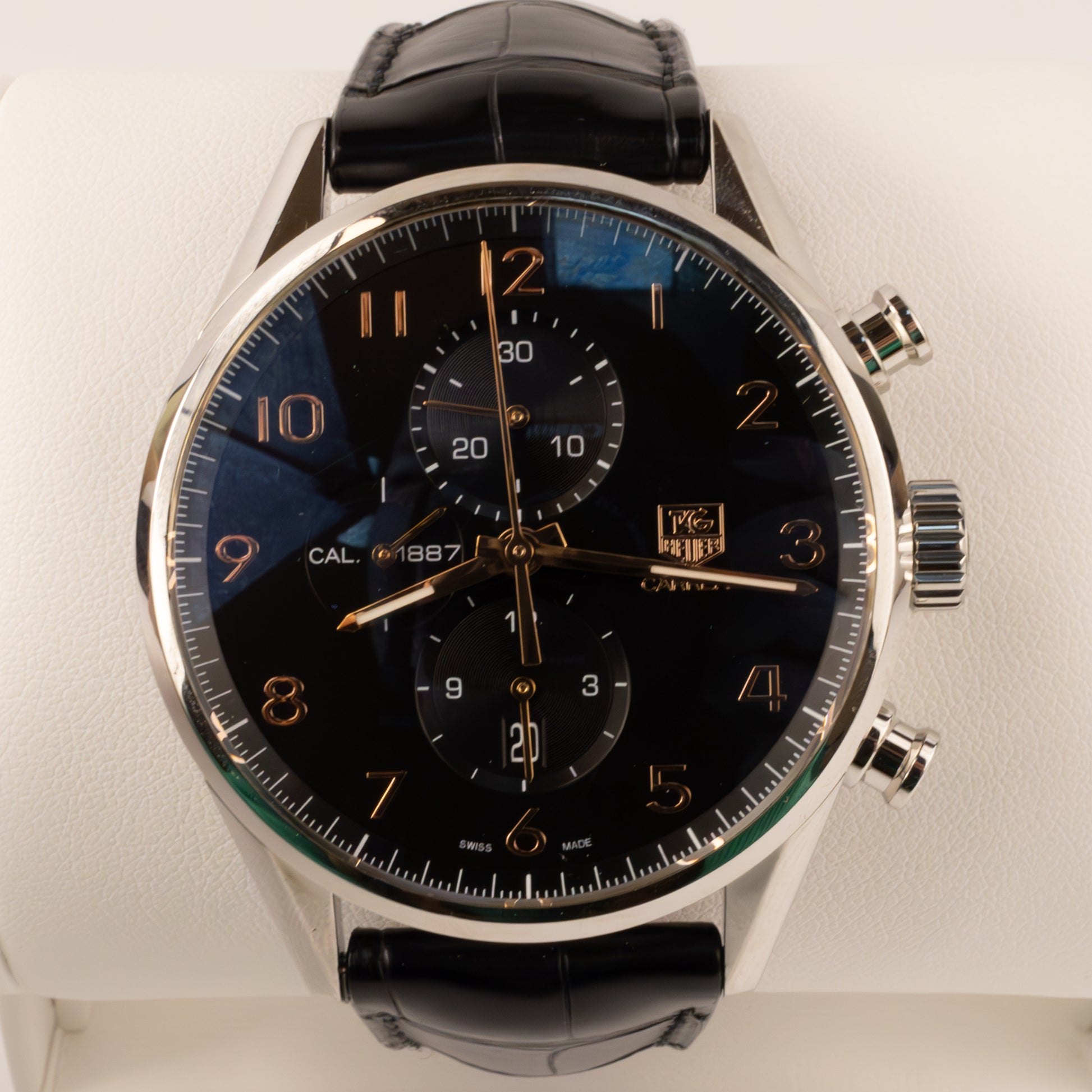 Tag Heuer Carrera Calibre Chronograph Stainless Steel Watch