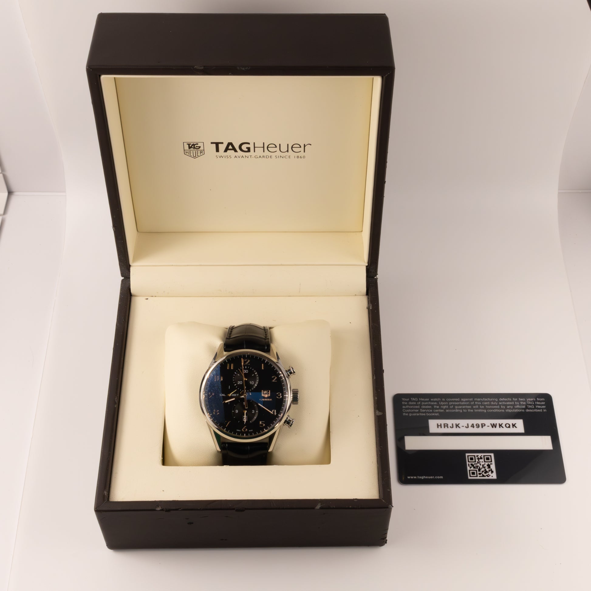 Tag Heuer Carrera Calibre Chronograph Stainless Steel Watch