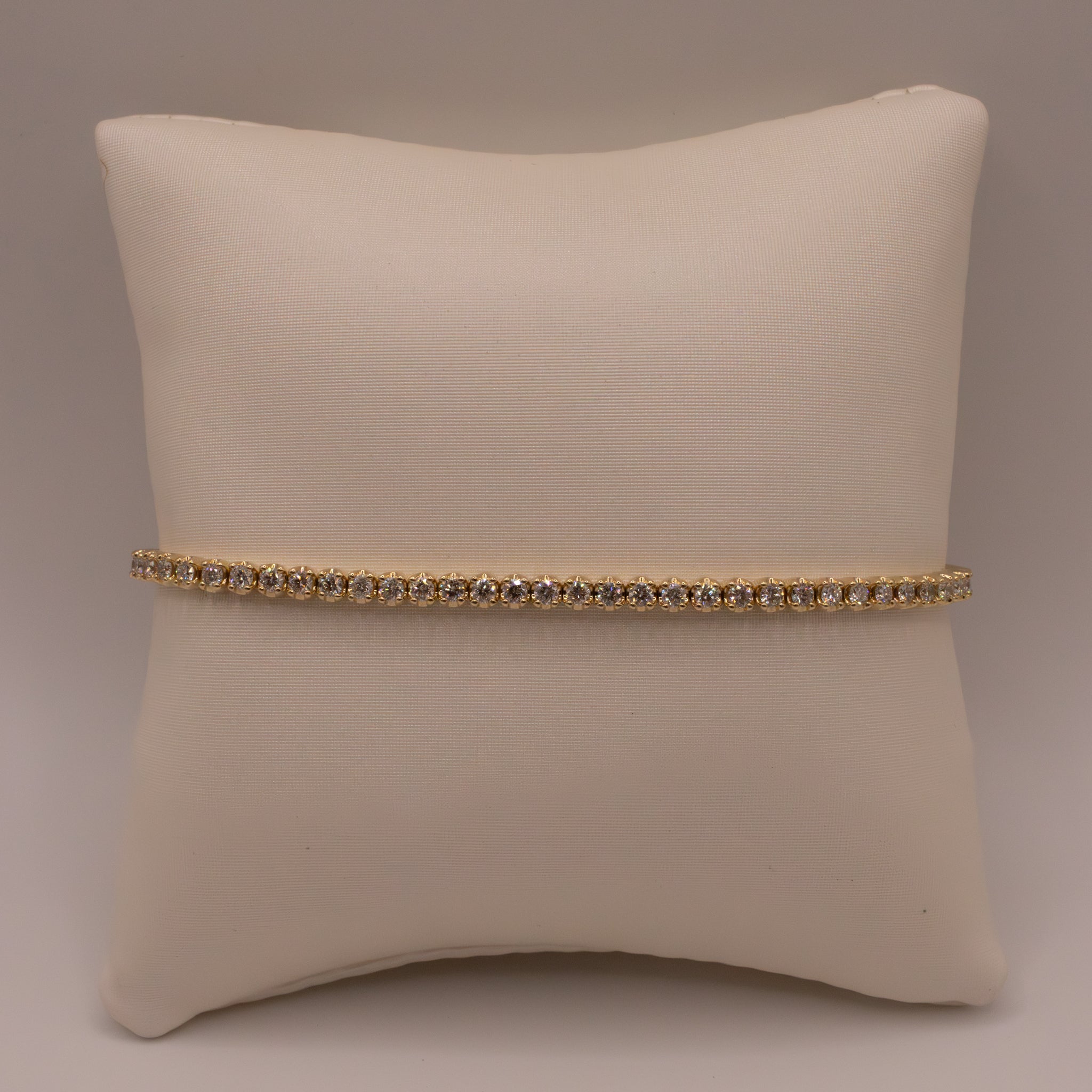 14KYG 2ct Diamond Tennis Bracelet