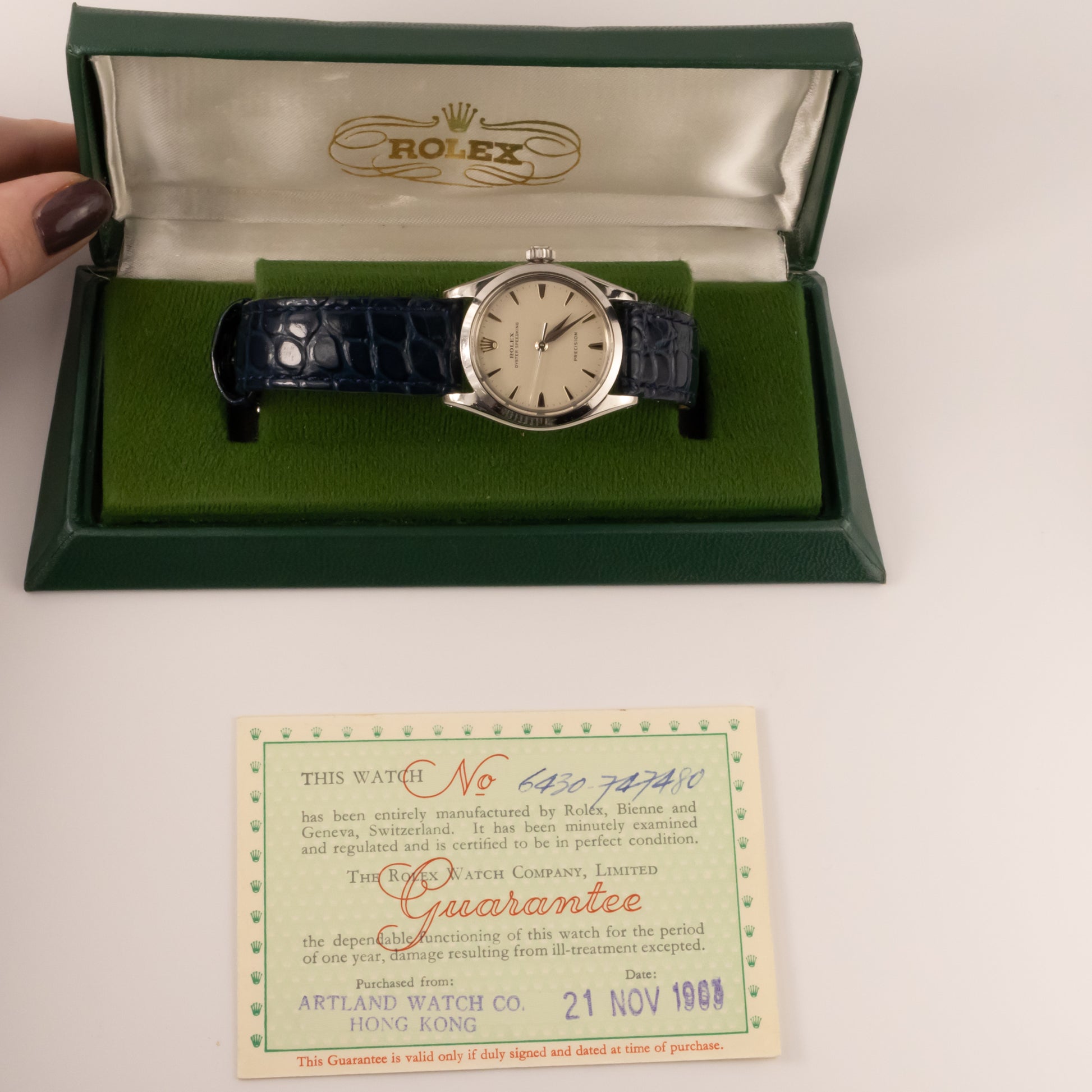 Rolex Vintage 1962 Oyster Speedking Watch