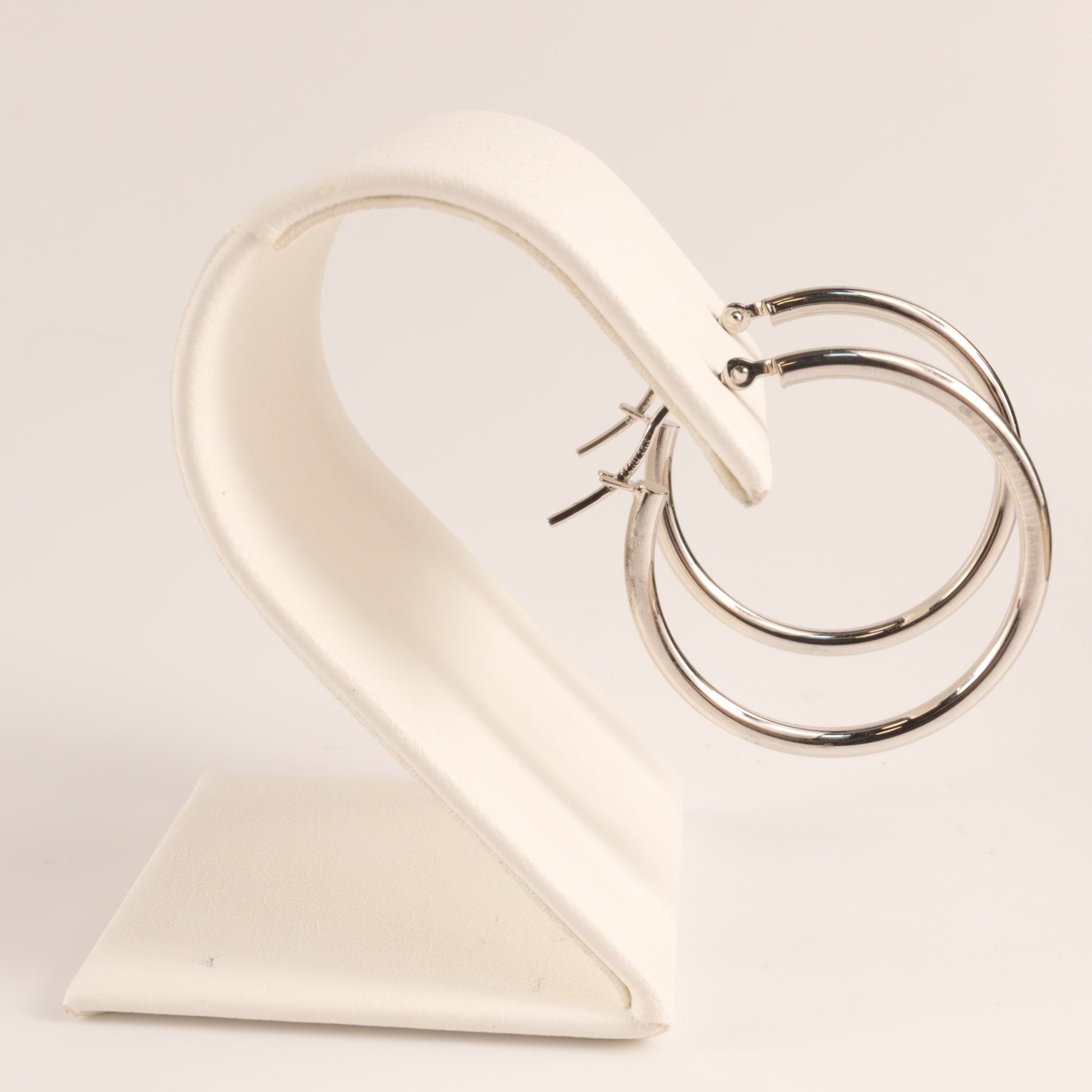 14KWG 2x25mm Tube Hoop Earrings