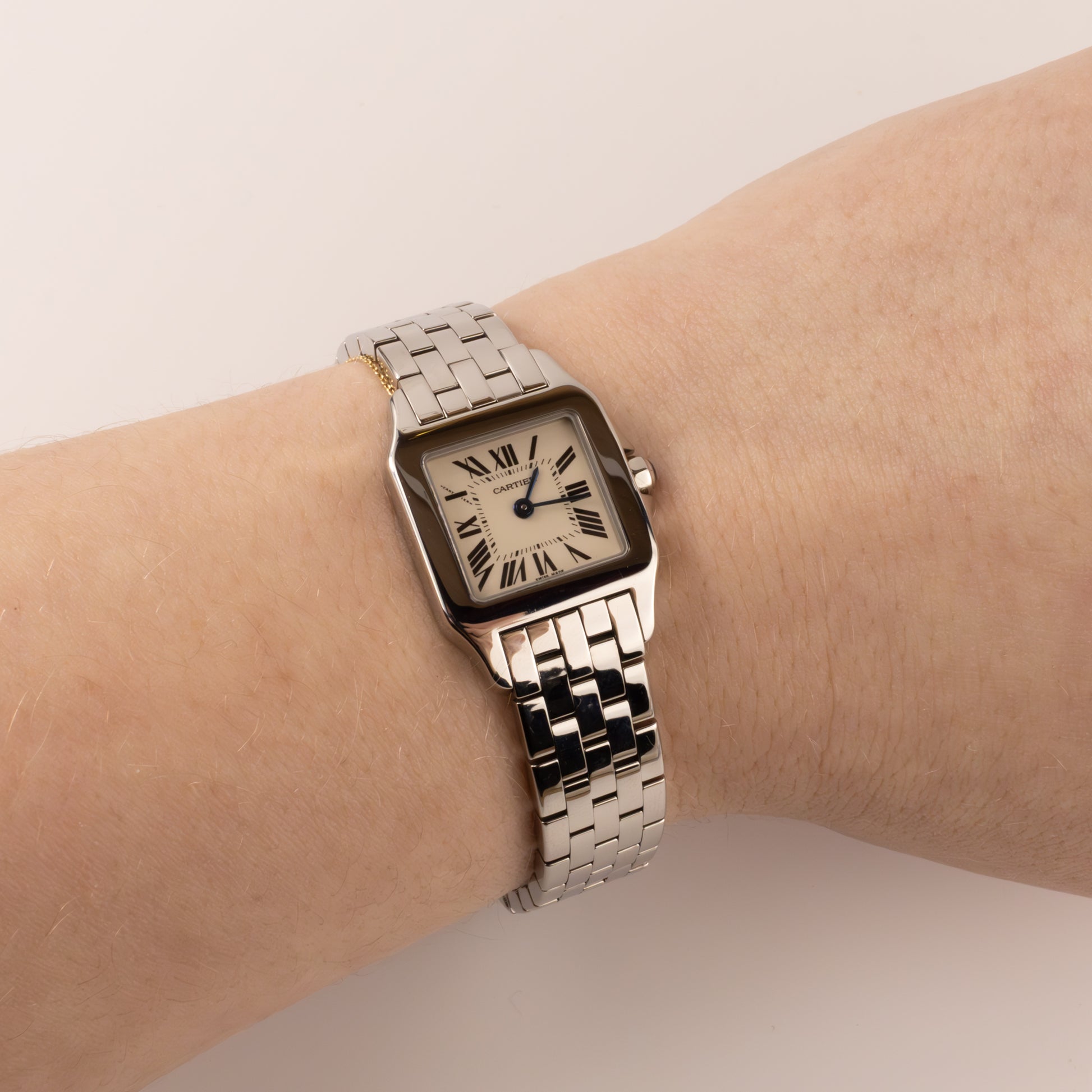 Cartier Santos Demoiselle Stainless Steel Watch