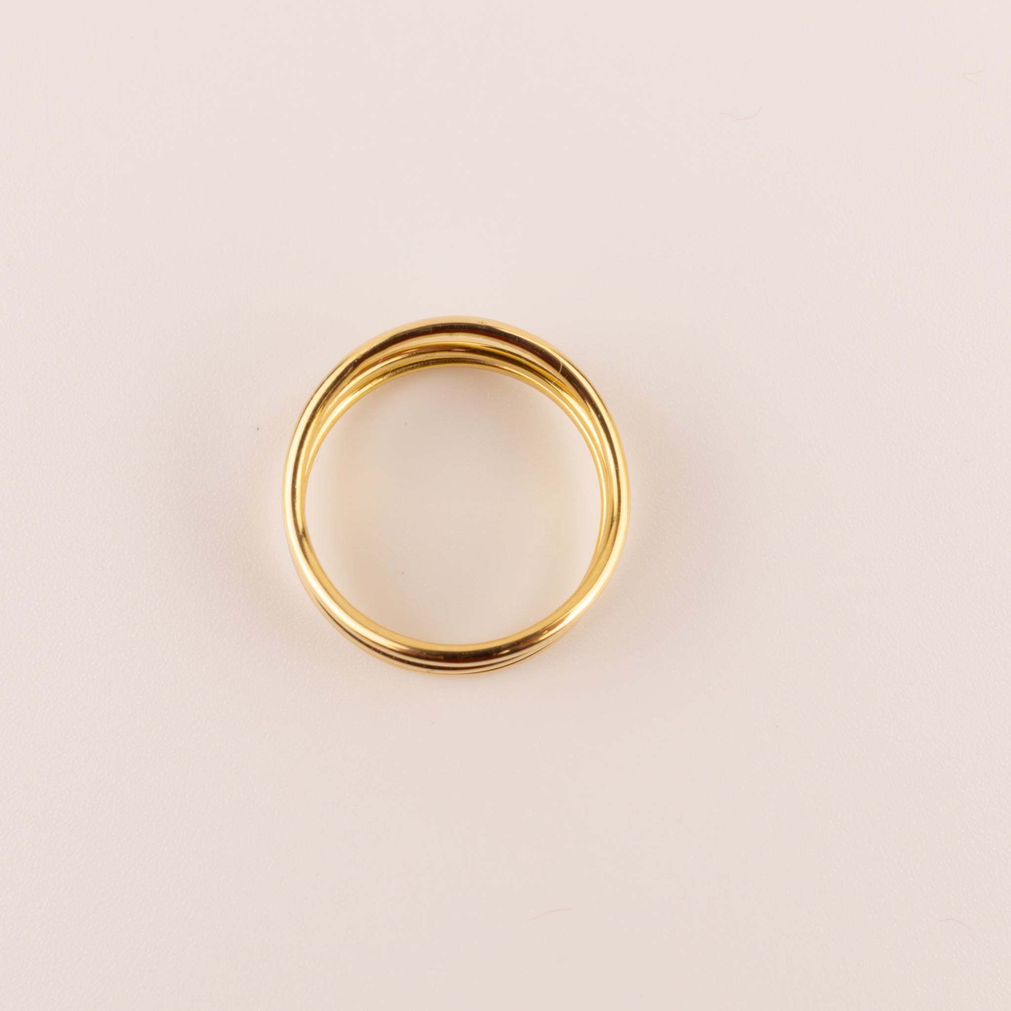 18KYG Tiffany & Co. Elsa Peretti Wave Ring