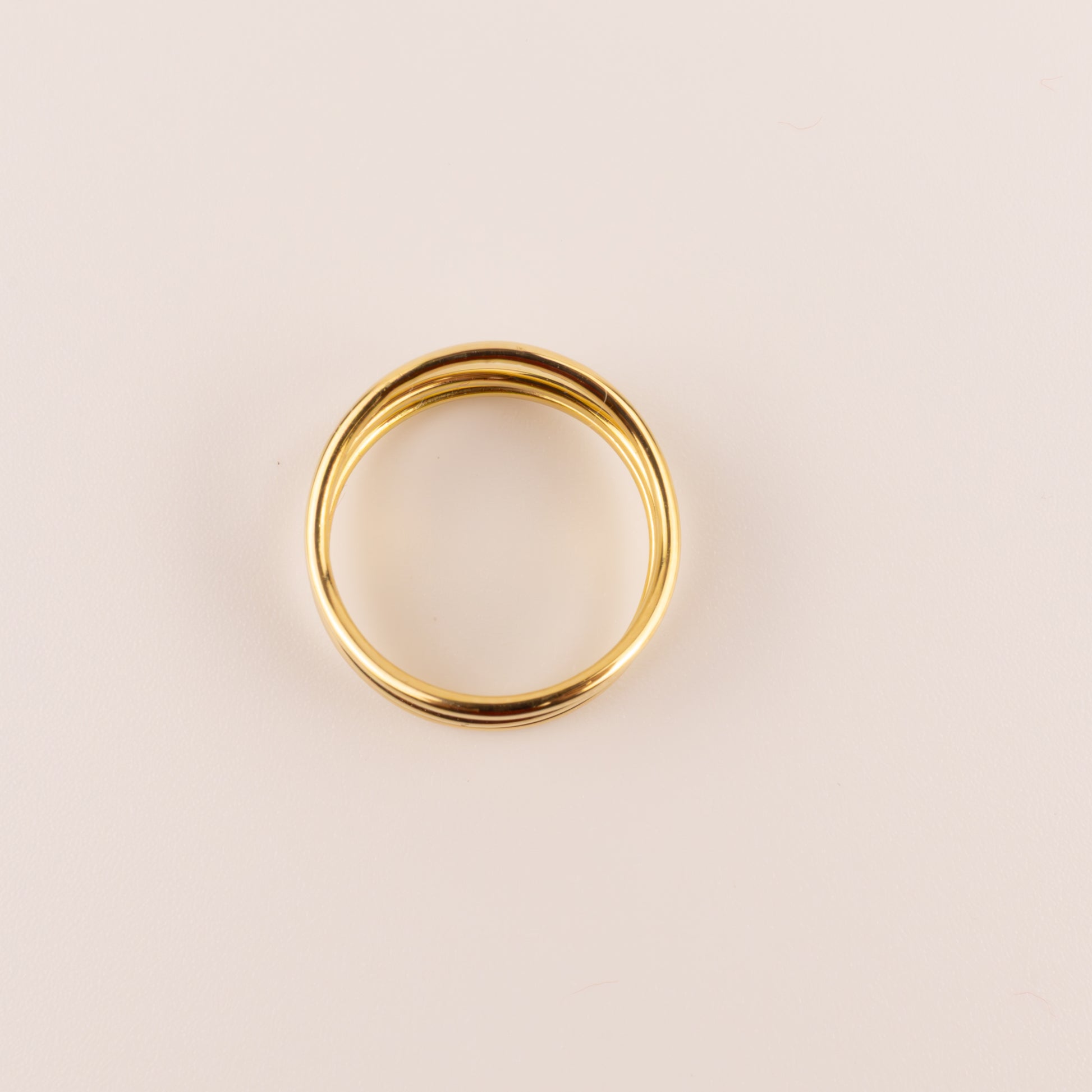 18KYG Tiffany & Co. Elsa Peretti Wave Ring