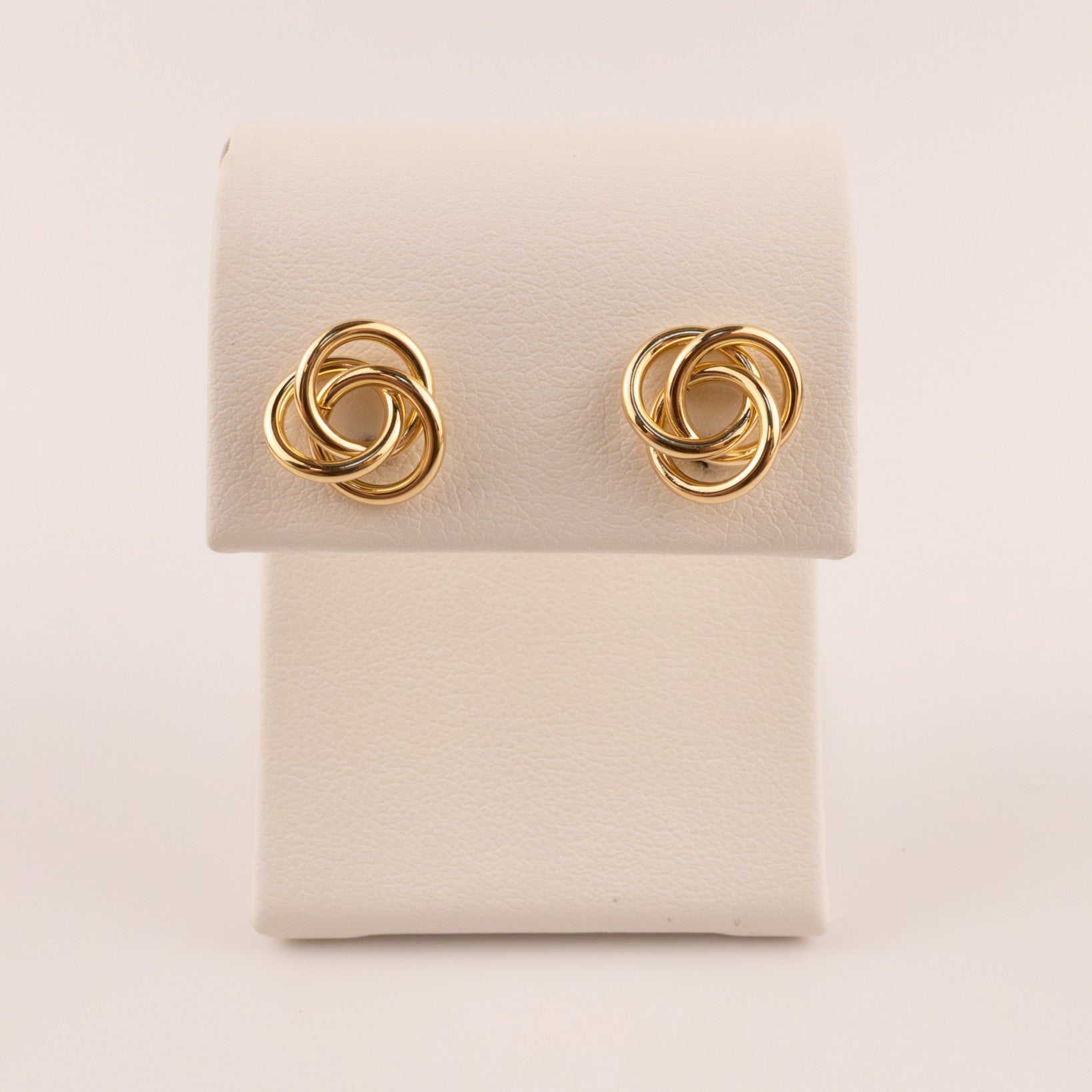 14KYG Knot Stud Earrings