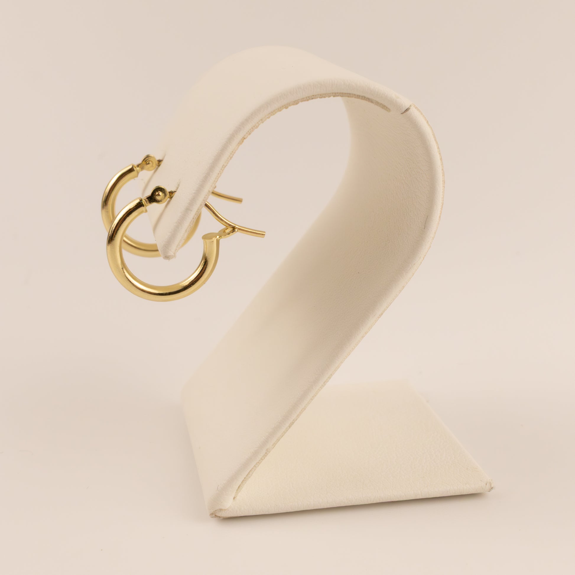 14KYG 2x12mm Tube Hoop Earrings