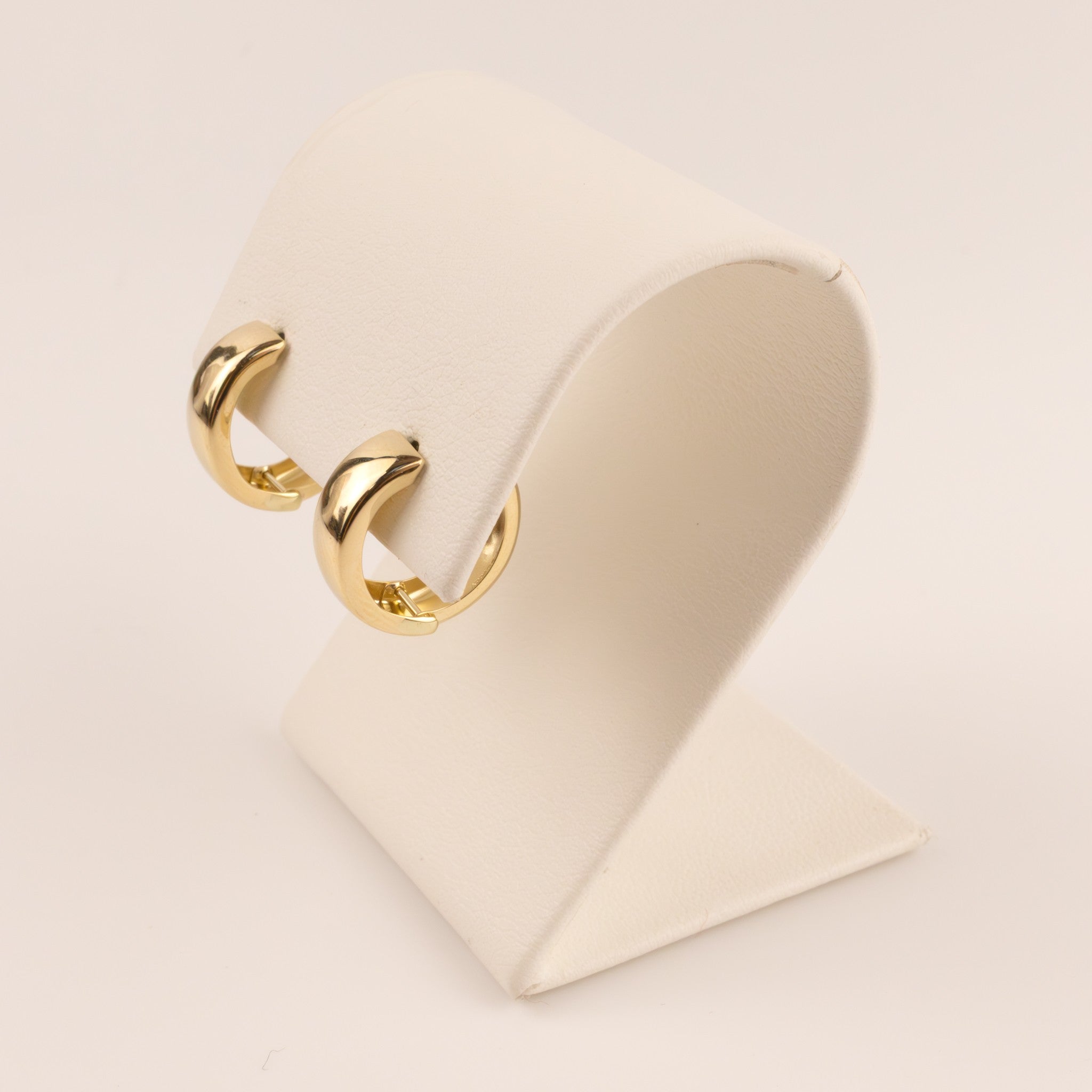 14KYG 5x12mm Hinged Huggie Hoop Earrings