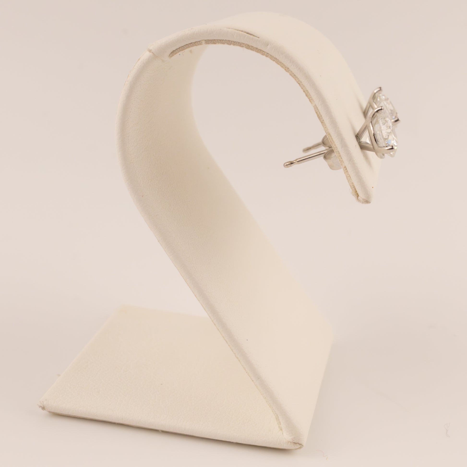 14KWG Lab Grown Diamond 1.50cttw Martini Set Stud Earrings