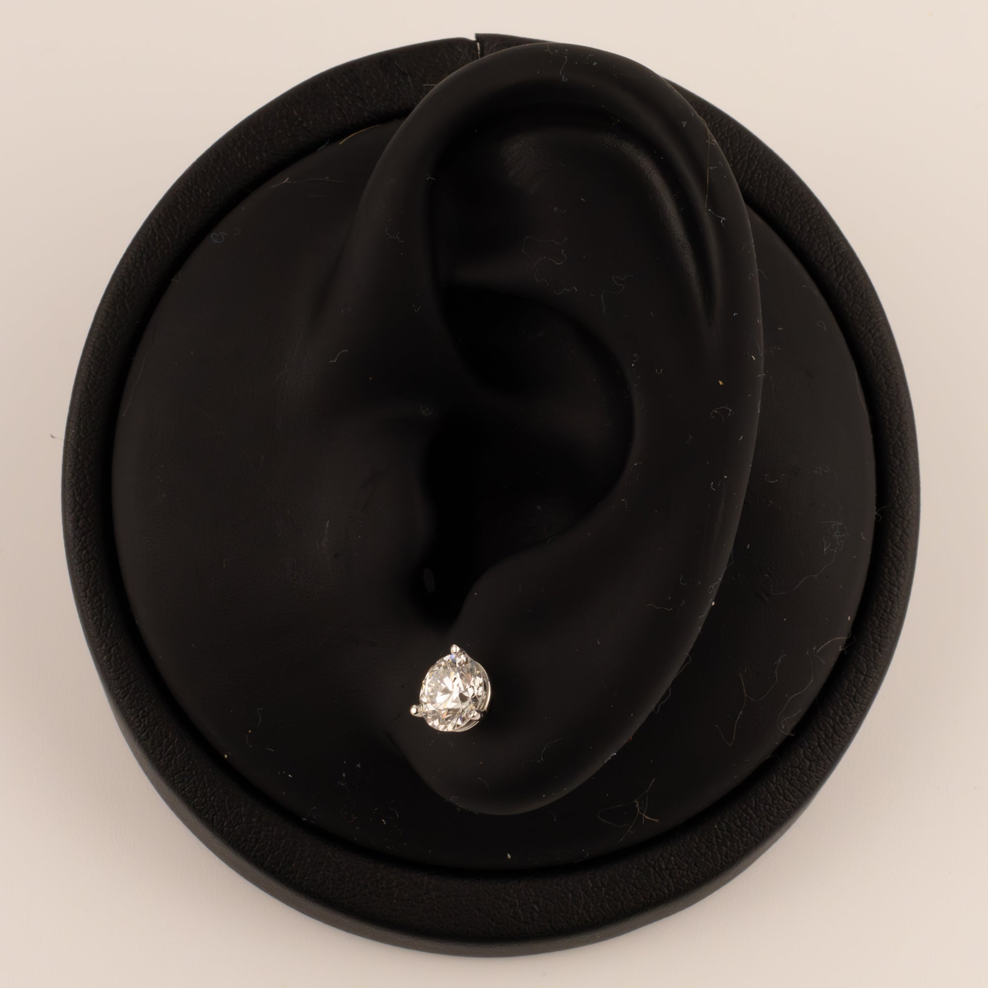 14KWG Lab Grown Diamond 1.50cttw Martini Set Stud Earrings