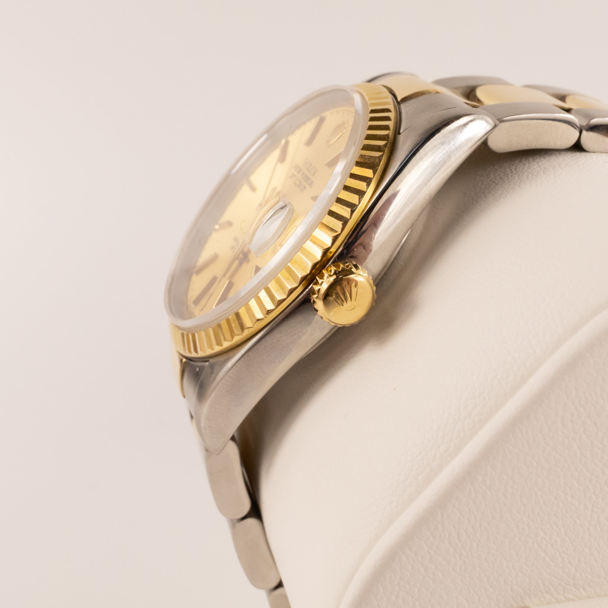 Rolex Datejust Two-Tone Champagne Dial Stainless Steel and 18KYG Watch