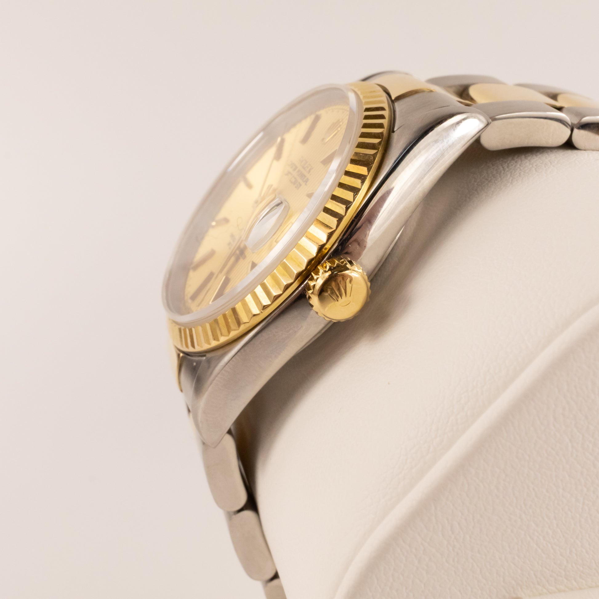 Rolex Datejust Two-Tone Champagne Dial Stainless Steel and 18KYG Watch