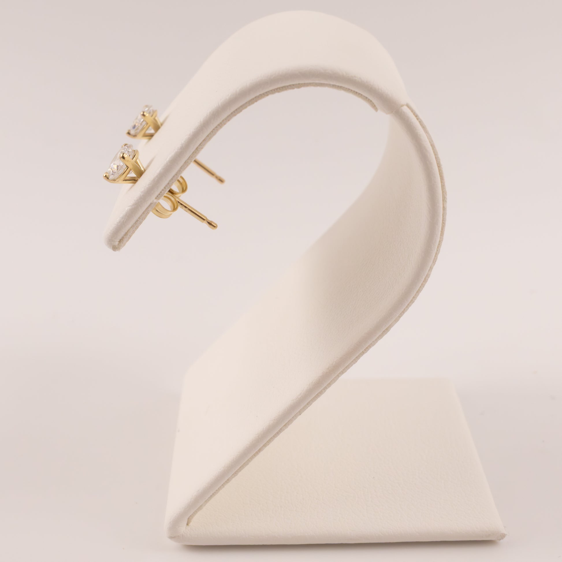 14KYG Lab Grown Diamond 0.50cttw Martini Set Stud Earrings