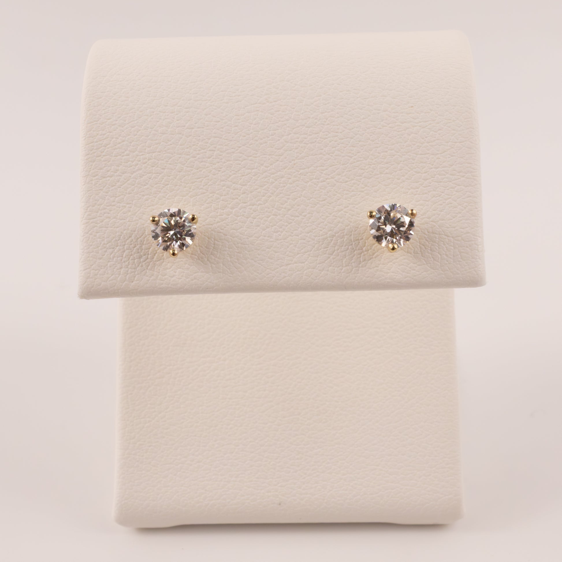 14KYG Lab Grown Diamond 0.50cttw Martini Set Stud Earrings