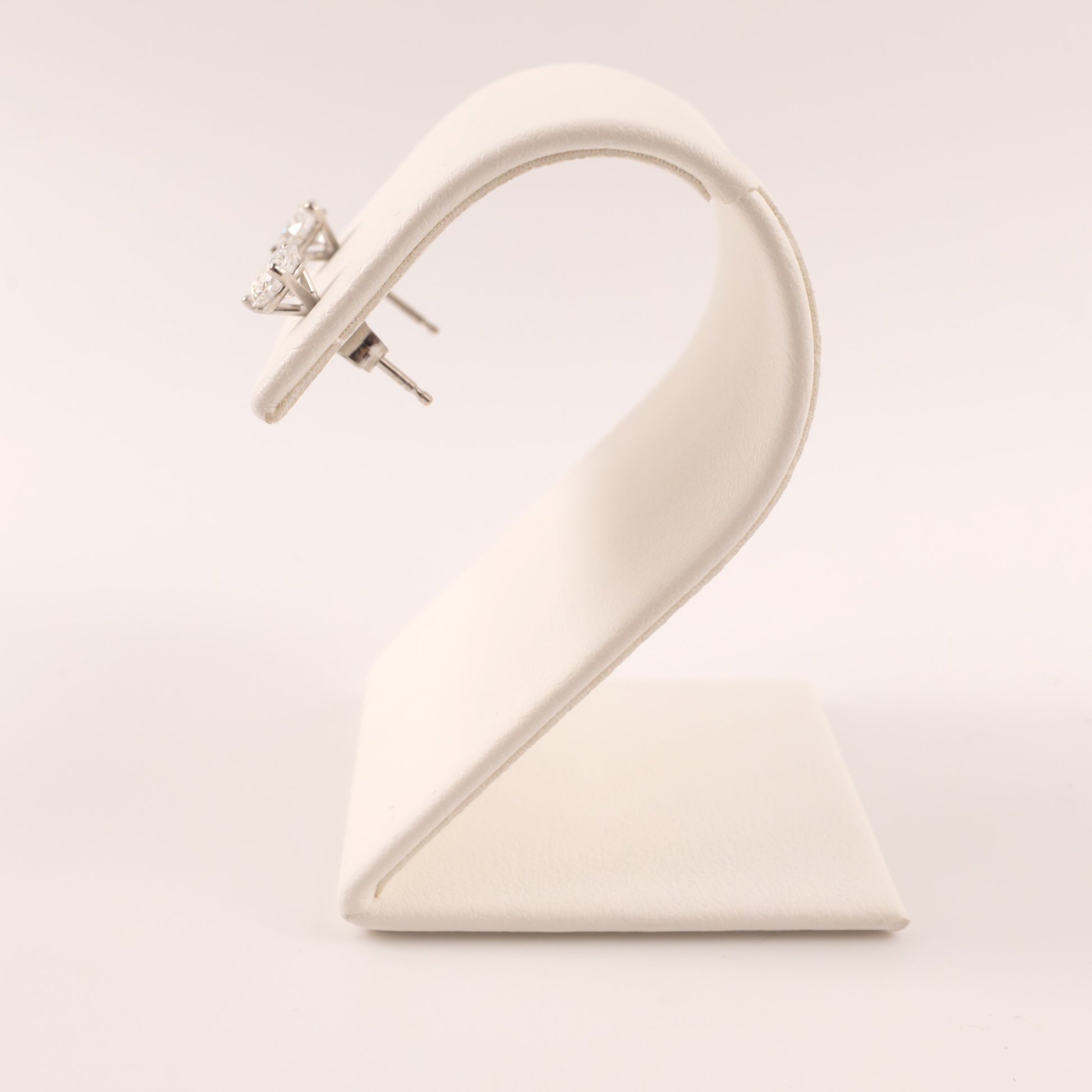 14KWG Lab Grown Diamond 0.75cttw Martini Set Stud Earrings