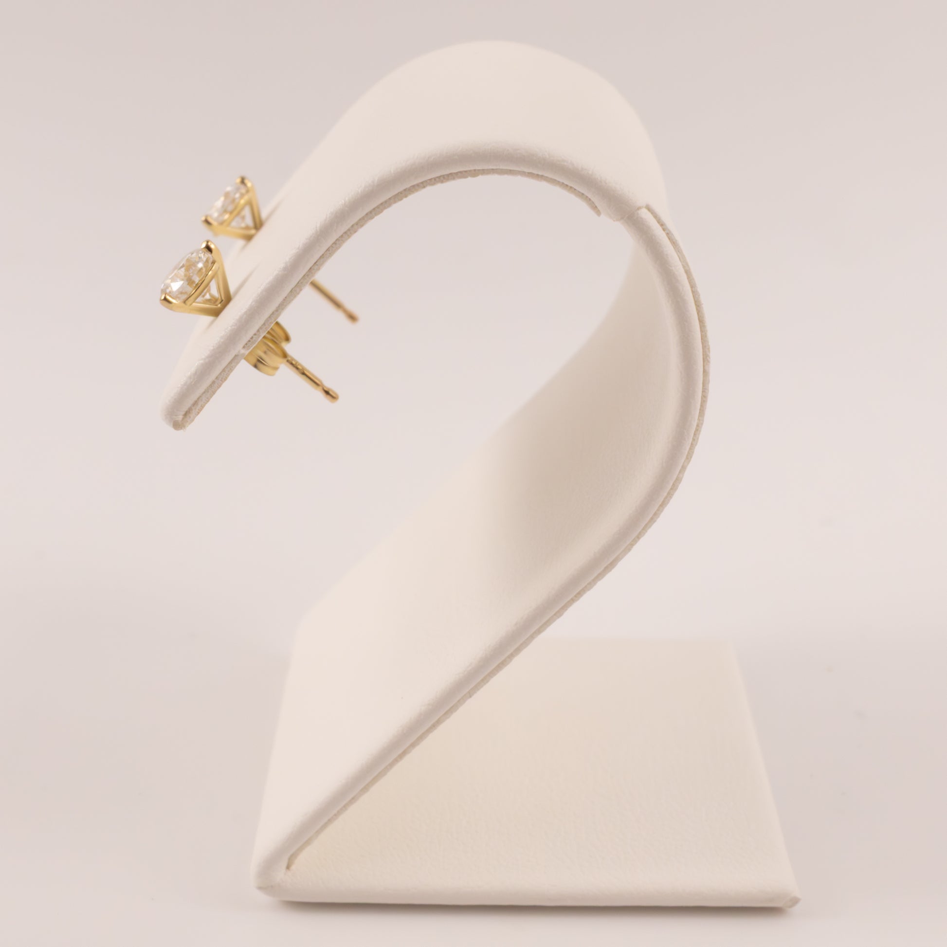 14KYG Lab Grown Diamond 0.75cttw Martini Set Stud Earrings