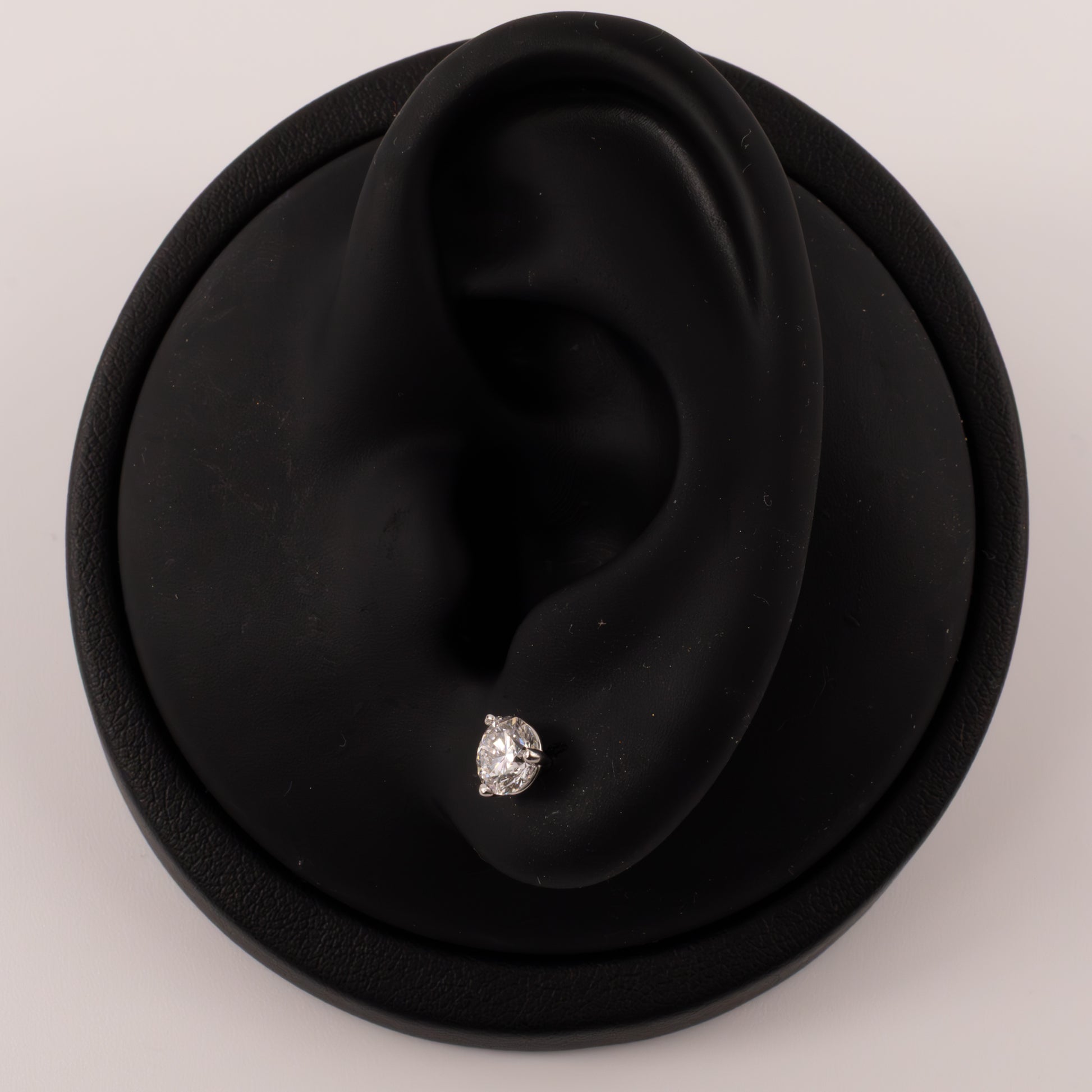 14KWG Lab Grown Diamond 1.00cttw Martini Set Stud Earrings