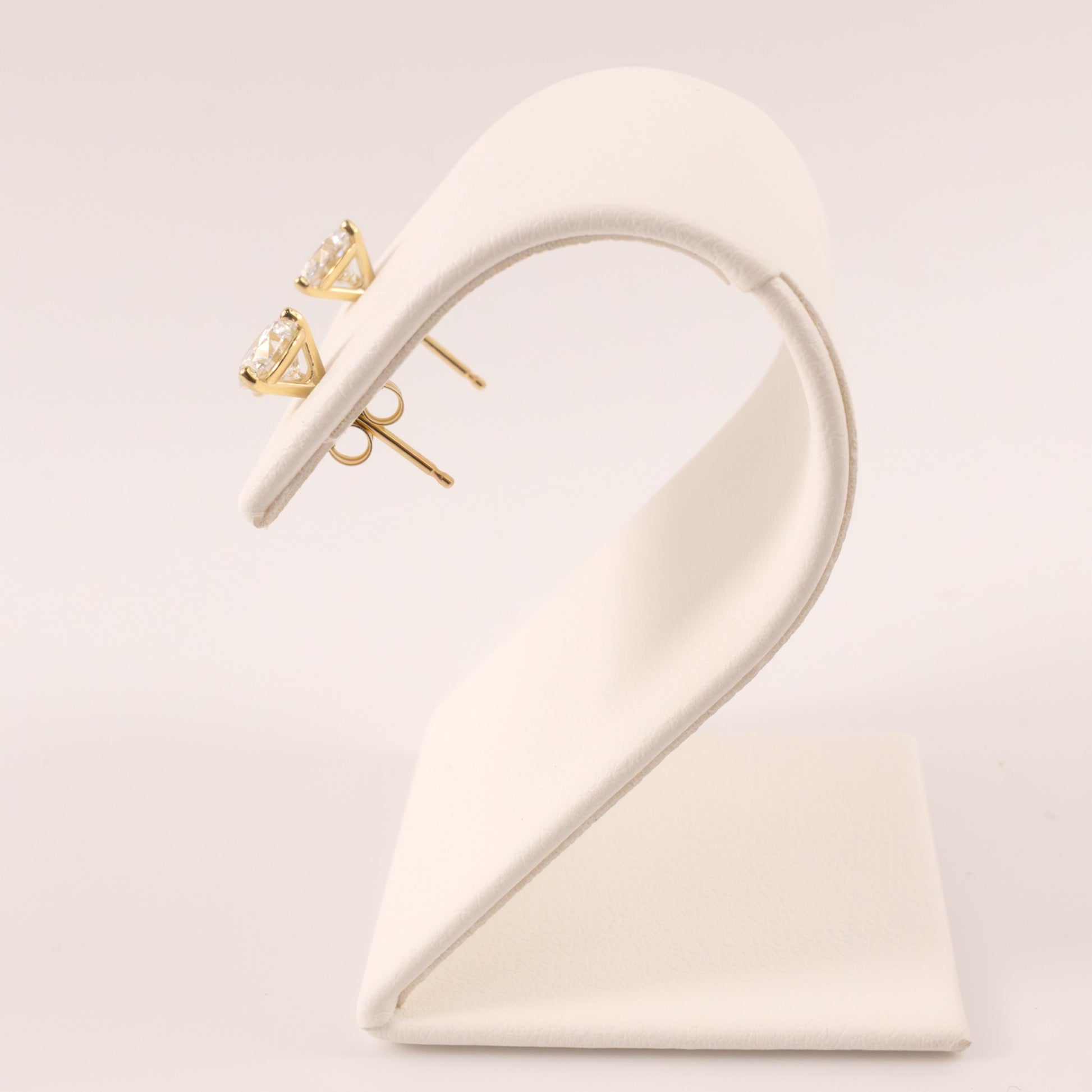 14KYG Lab Grown Diamond 1.00cttw Martini Set Stud Earrings