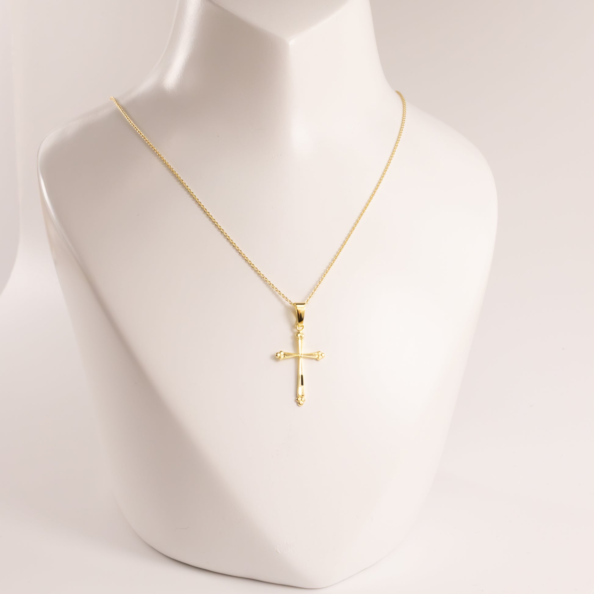 14KYG Bontee Cross Necklace