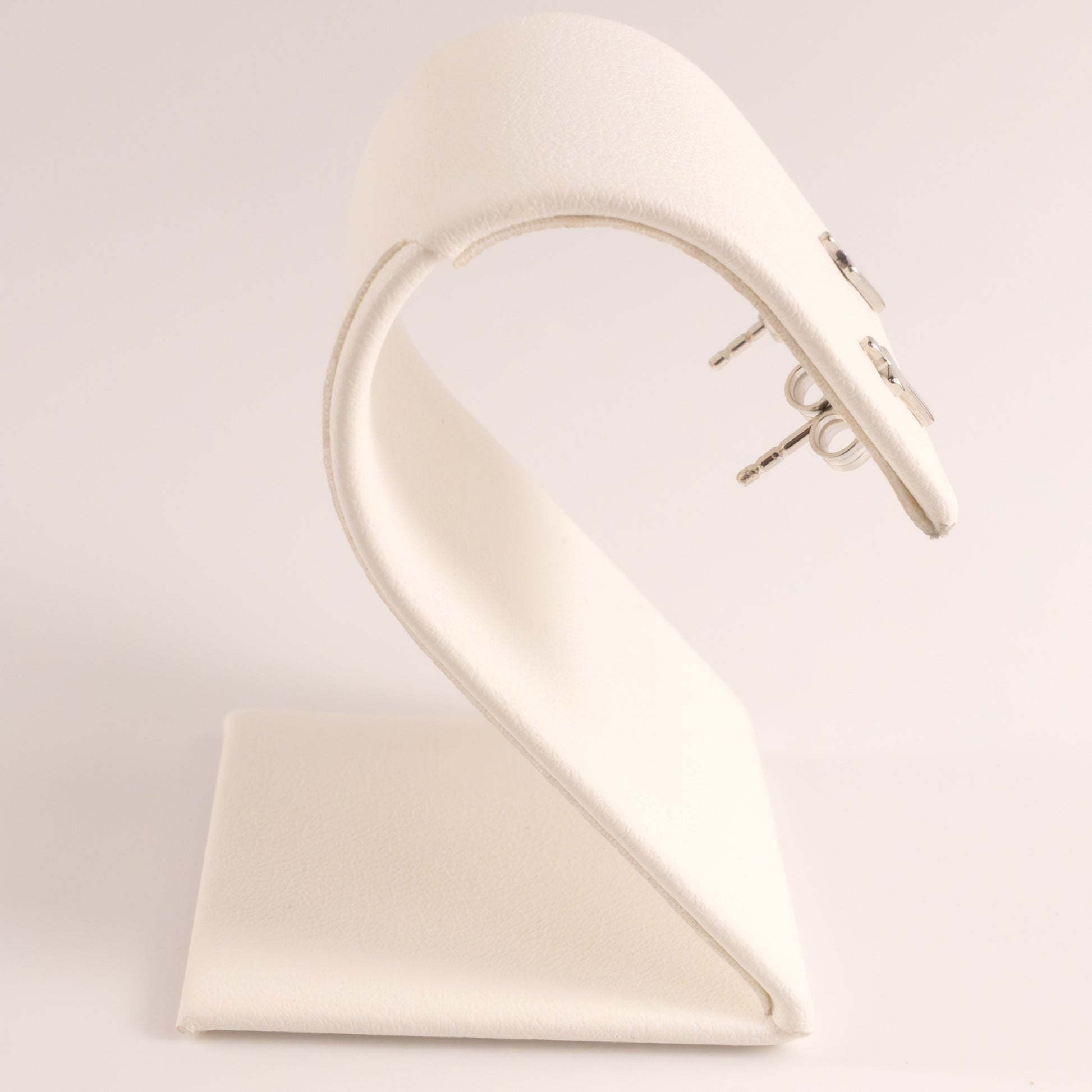 Sterling Silver Cross Stud Earrings