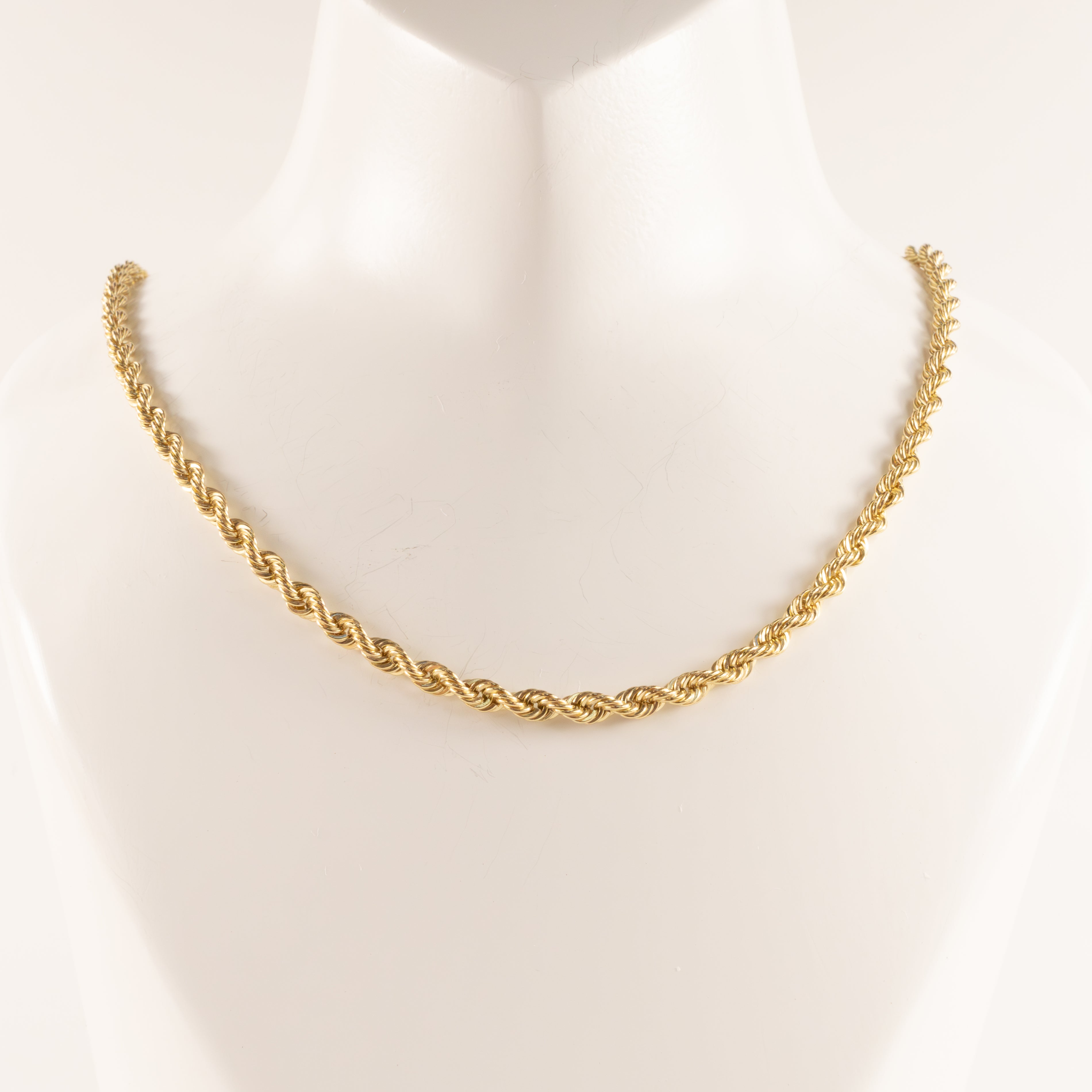 14KYG Rope Chain 3.1mm 20.5"