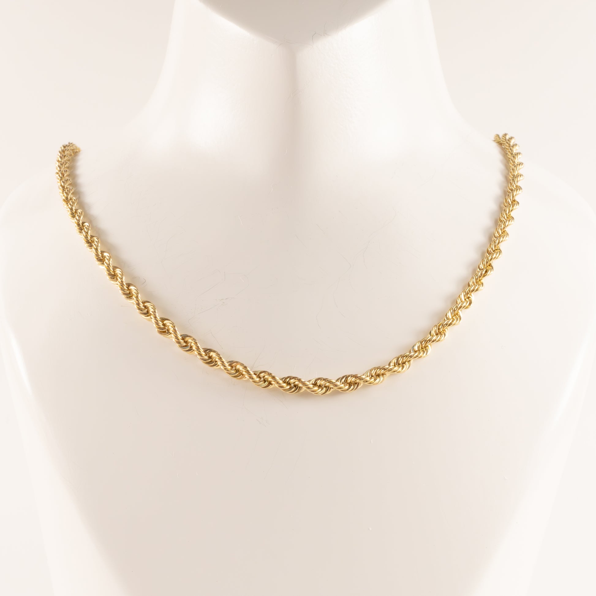 14KYG Rope Chain 3.1mm 20.5"