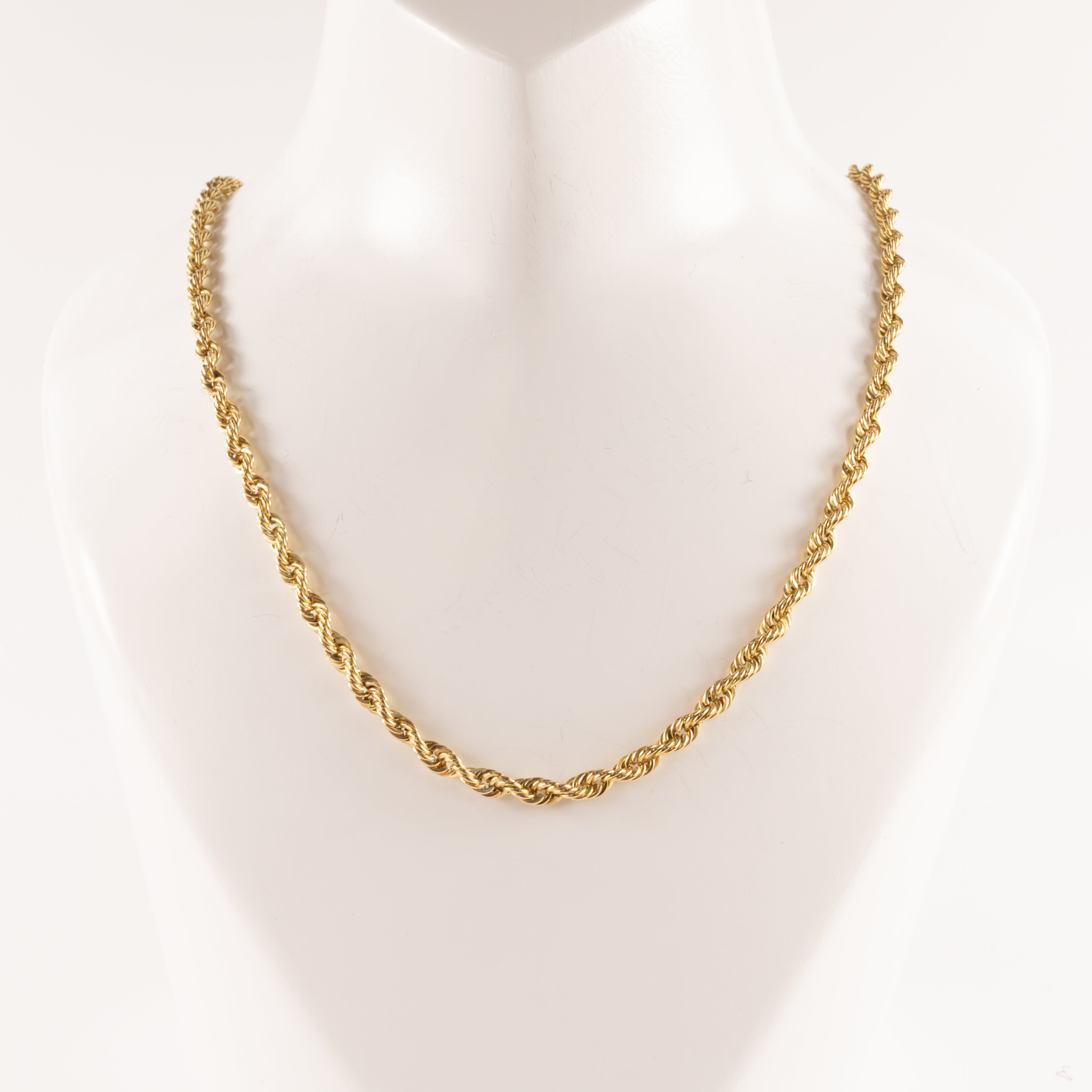 14KYG Rope Chain 3.1mm 20"