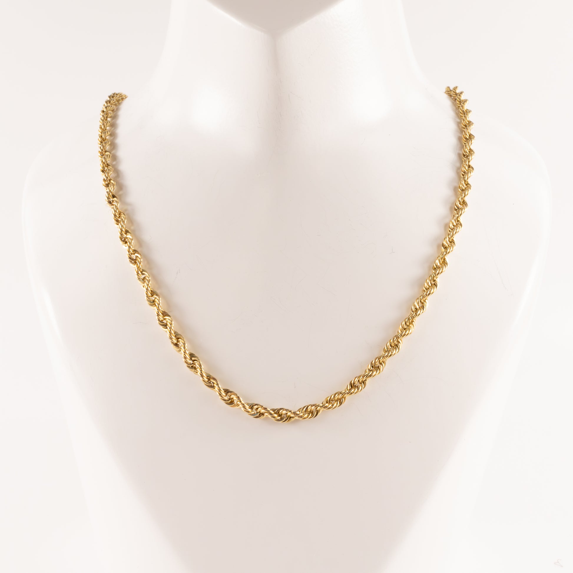 14KYG Rope Chain 3.1mm 20"