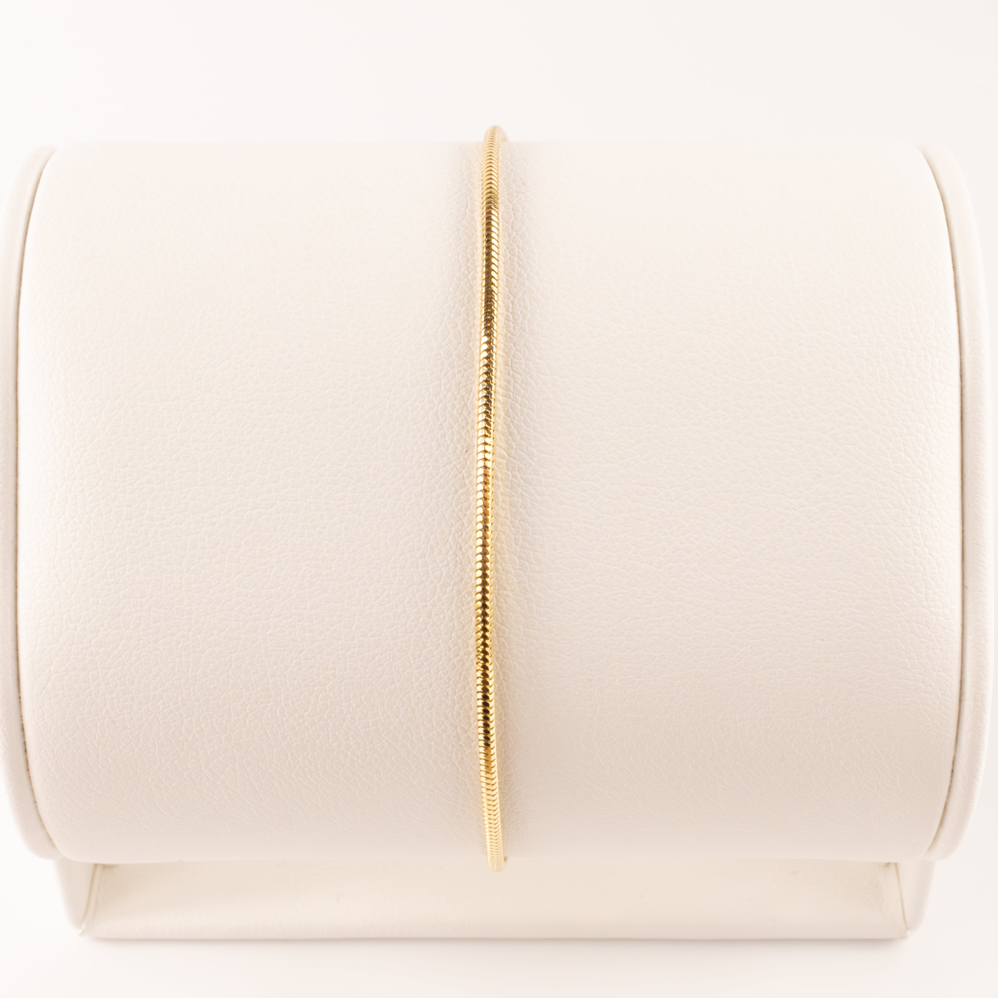 18KYG Snake Chain Bracelet