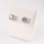 14KWG Lab Grown Diamond 4.04cttw Stud Earrings
