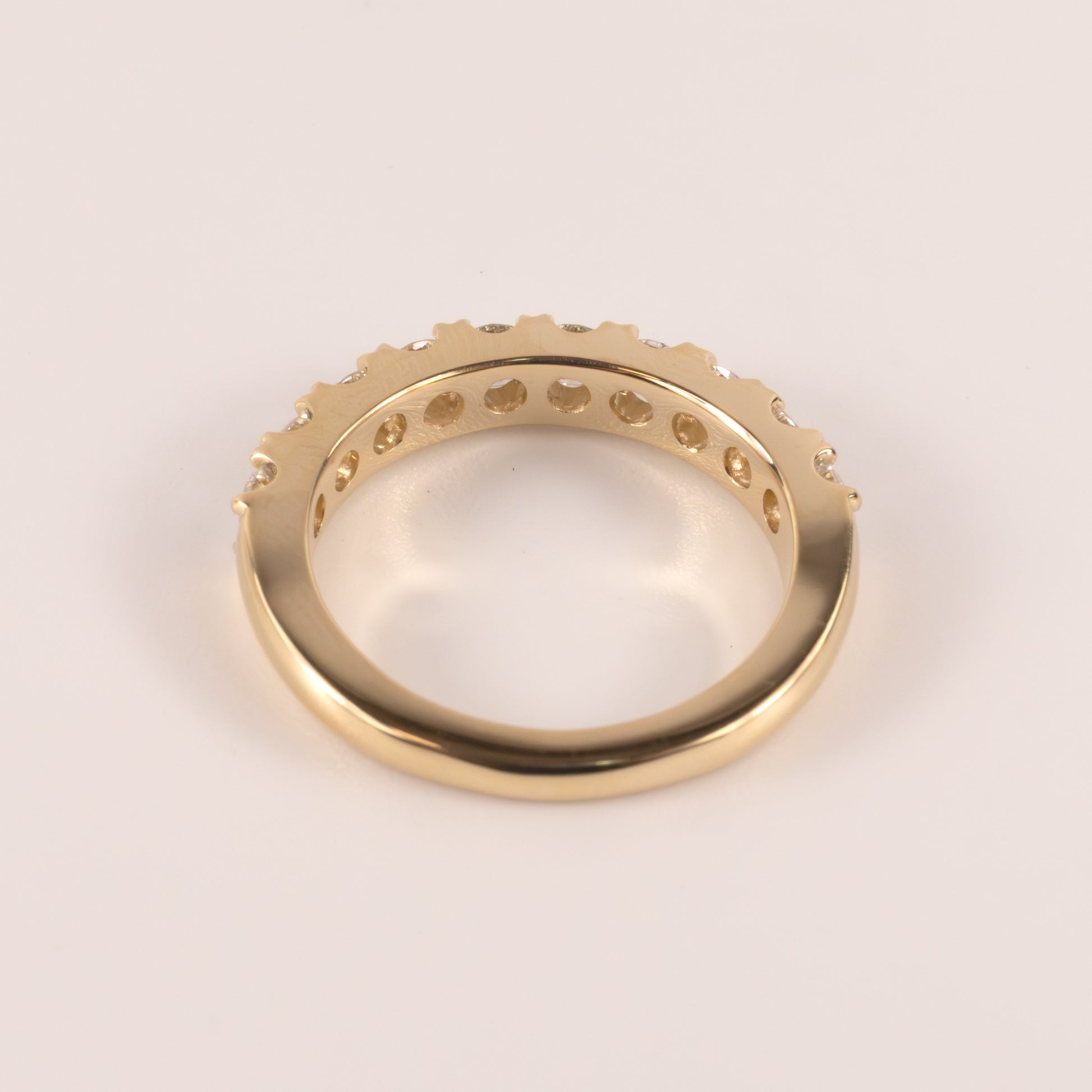 14KYG 10-Stone 1.00cttw Diamond Band